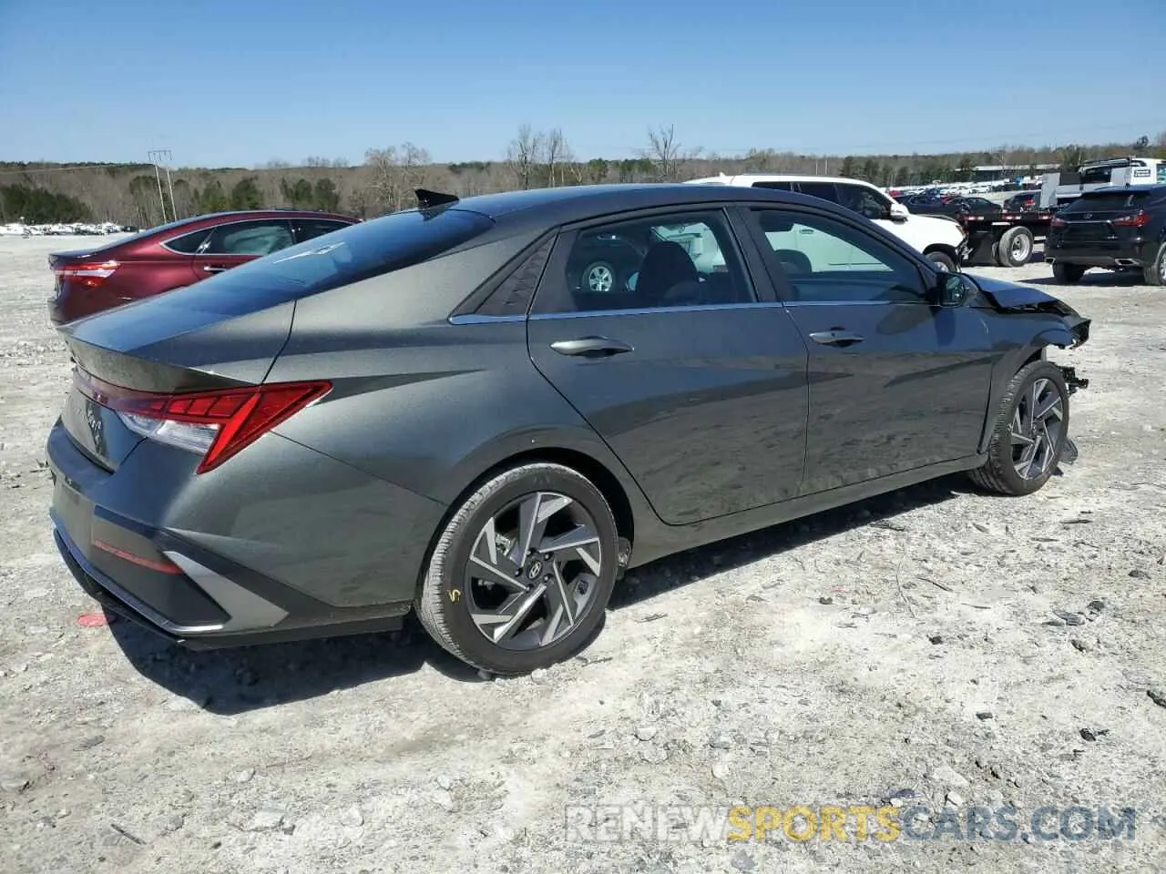 3 Photograph of a damaged car KMHLS4DG5SU855130 HYUNDAI ELANTRA 2025