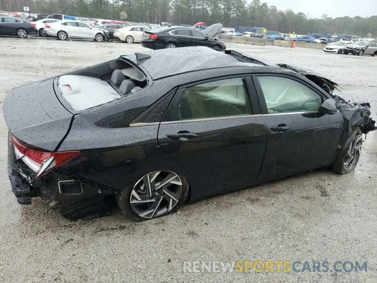 3 Photograph of a damaged car KMHLS4DG5SU904942 HYUNDAI ELANTRA 2025