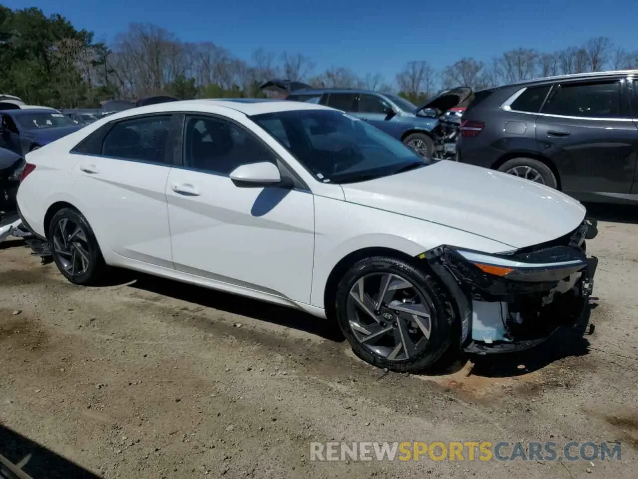 4 Photograph of a damaged car KMHLS4DG5SU906755 HYUNDAI ELANTRA 2025