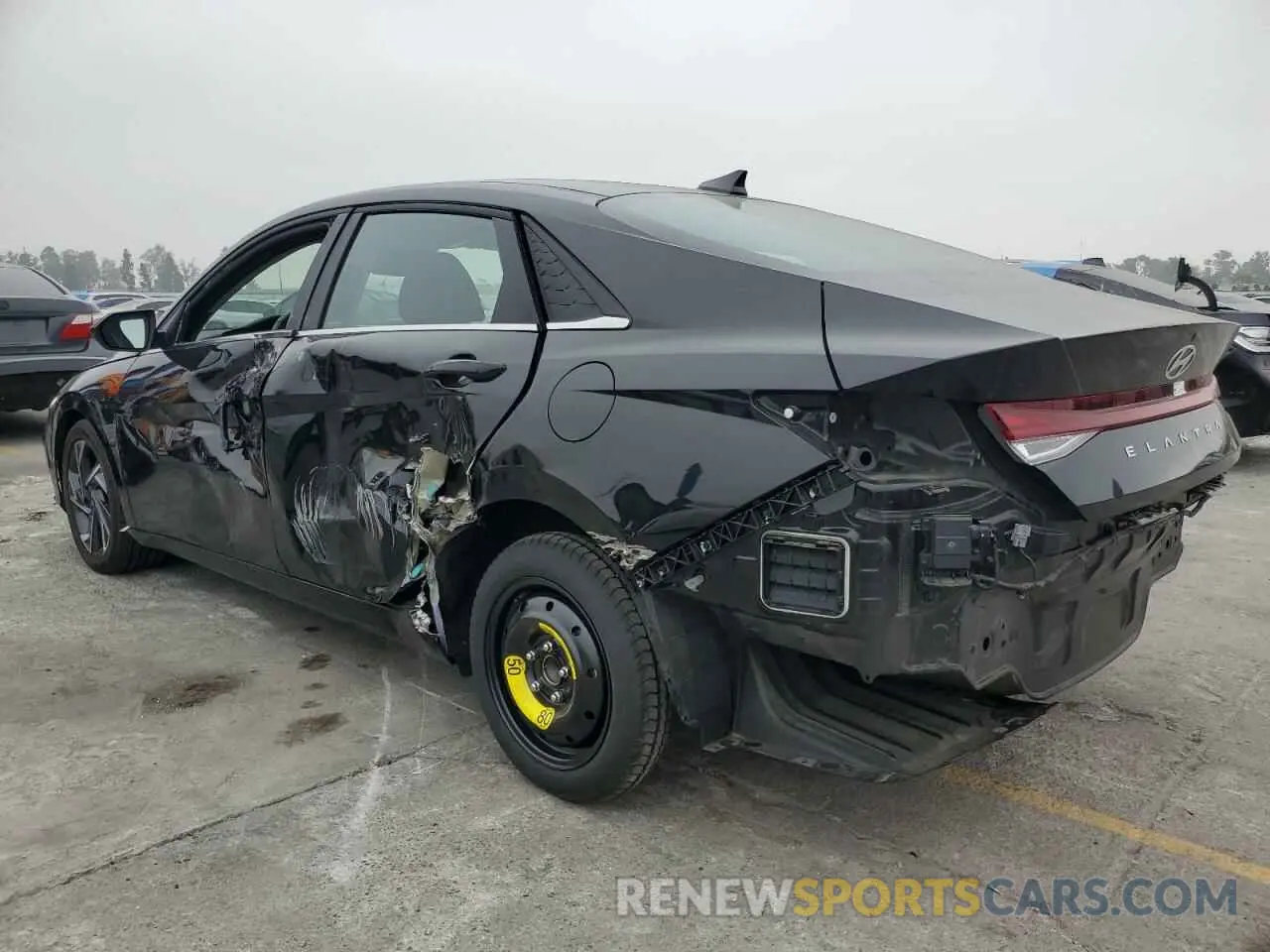 2 Photograph of a damaged car KMHLS4DG6SU853757 HYUNDAI ELANTRA 2025