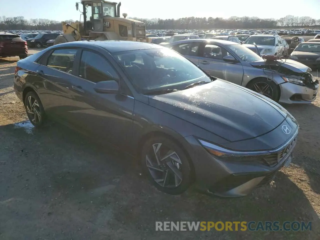 4 Photograph of a damaged car KMHLS4DG6SU871580 HYUNDAI ELANTRA 2025