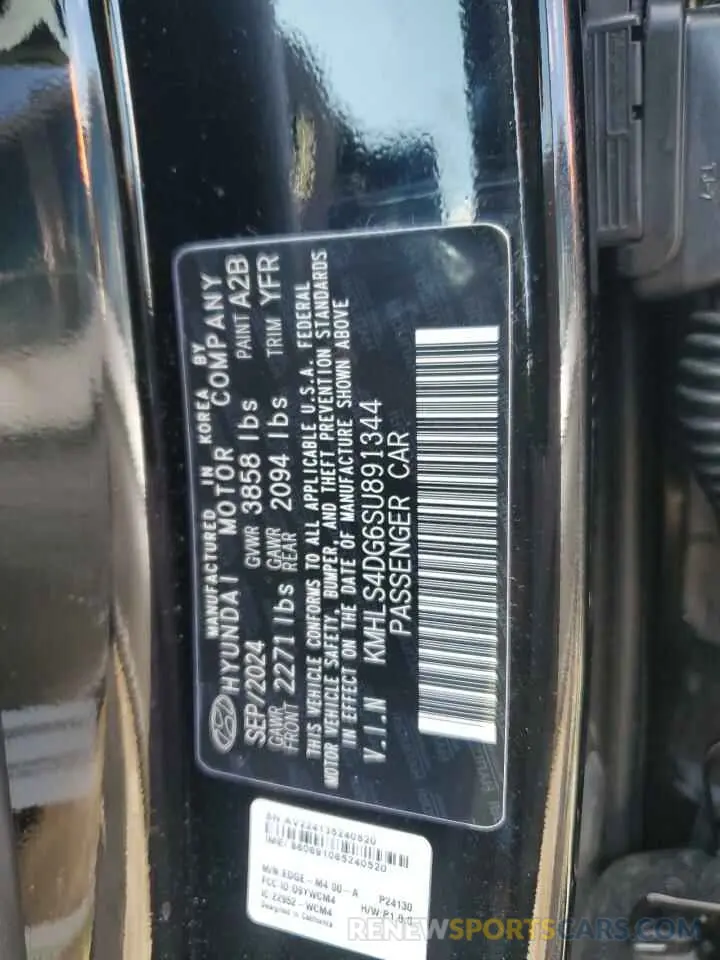 13 Photograph of a damaged car KMHLS4DG6SU891344 HYUNDAI ELANTRA 2025