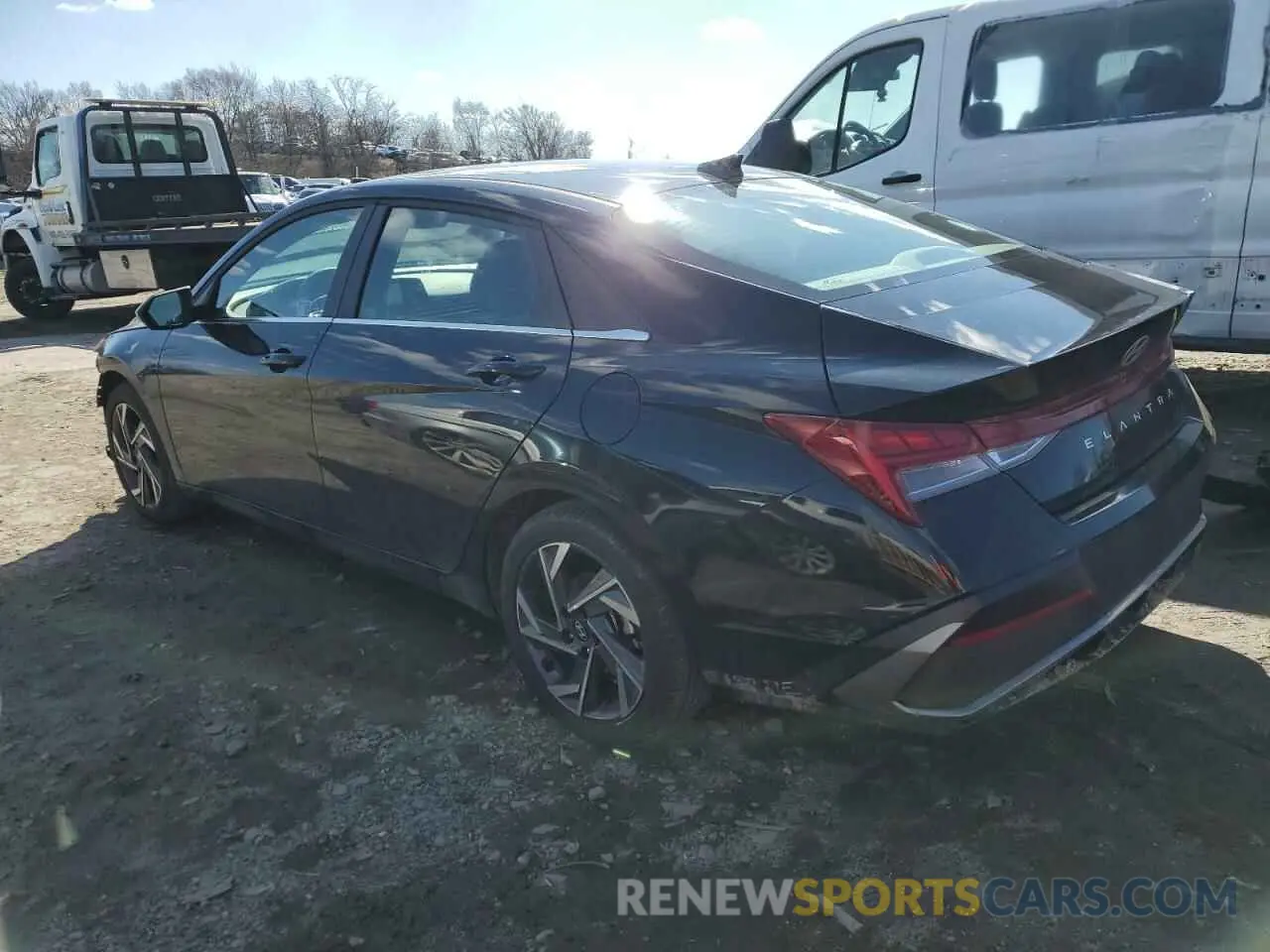 2 Photograph of a damaged car KMHLS4DG6SU891344 HYUNDAI ELANTRA 2025
