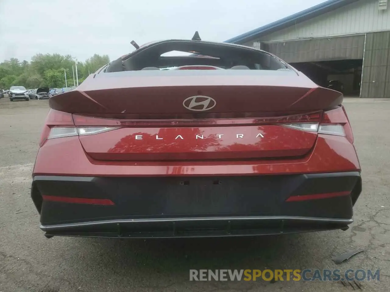 6 Photograph of a damaged car KMHLS4DG6SU909390 HYUNDAI ELANTRA 2025