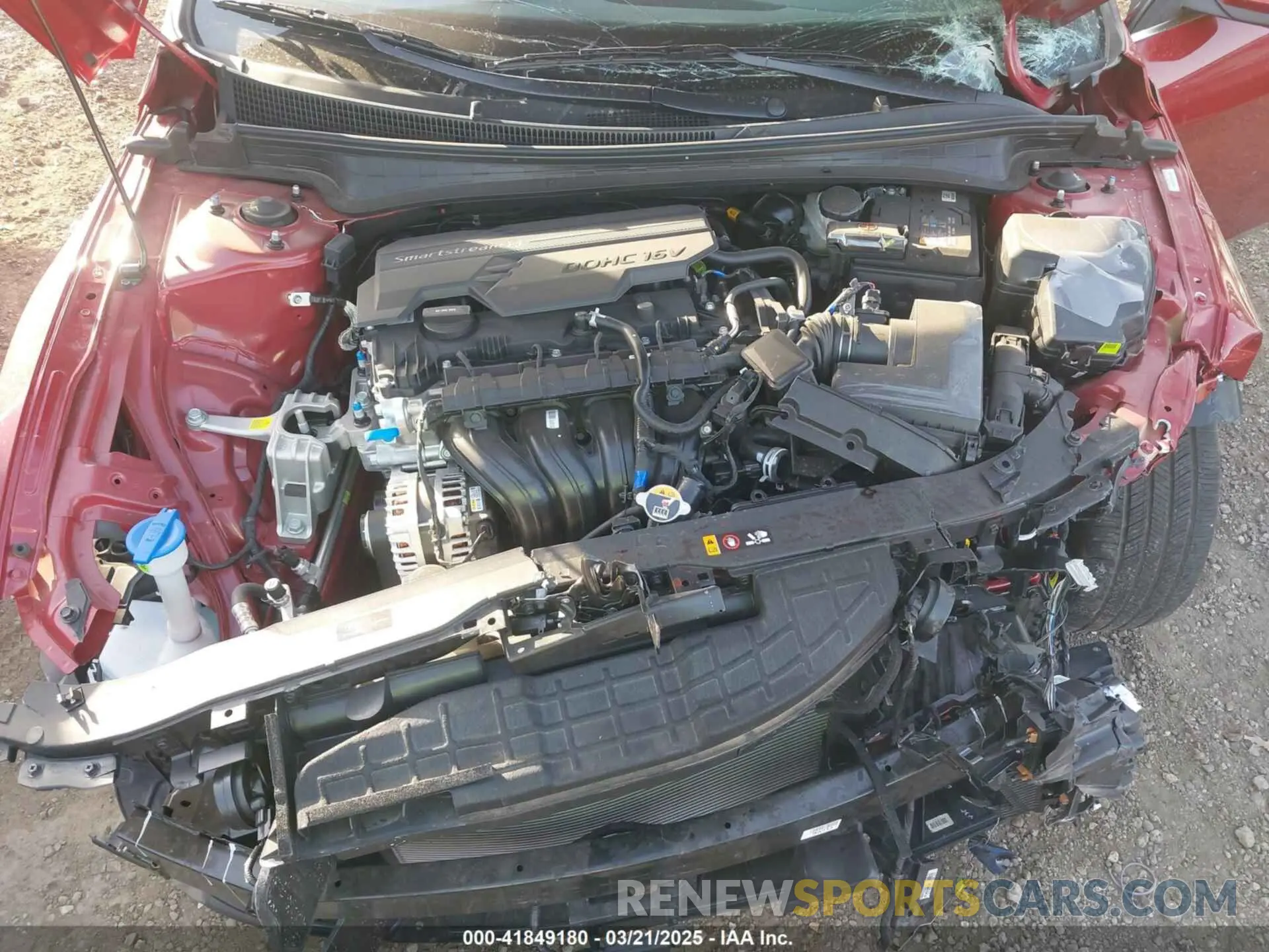 10 Photograph of a damaged car KMHLS4DG6SU911785 HYUNDAI ELANTRA 2025