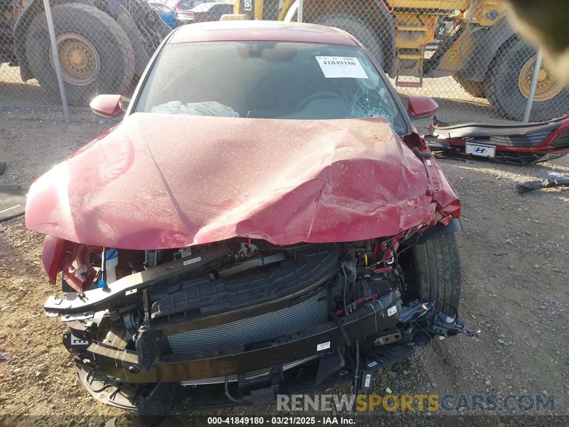 13 Photograph of a damaged car KMHLS4DG6SU911785 HYUNDAI ELANTRA 2025