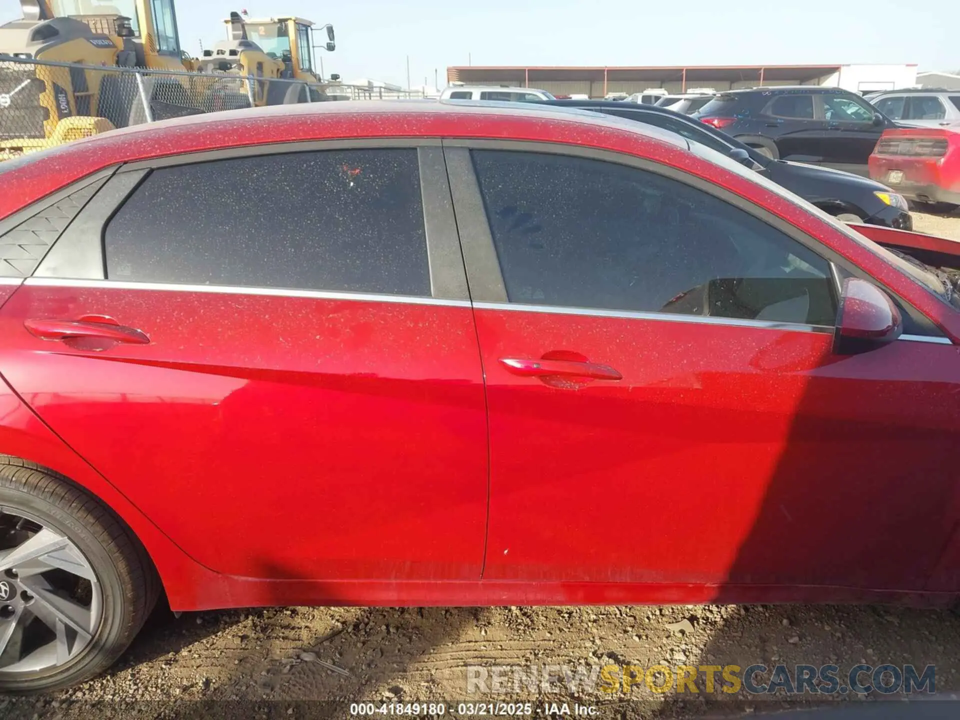 14 Photograph of a damaged car KMHLS4DG6SU911785 HYUNDAI ELANTRA 2025