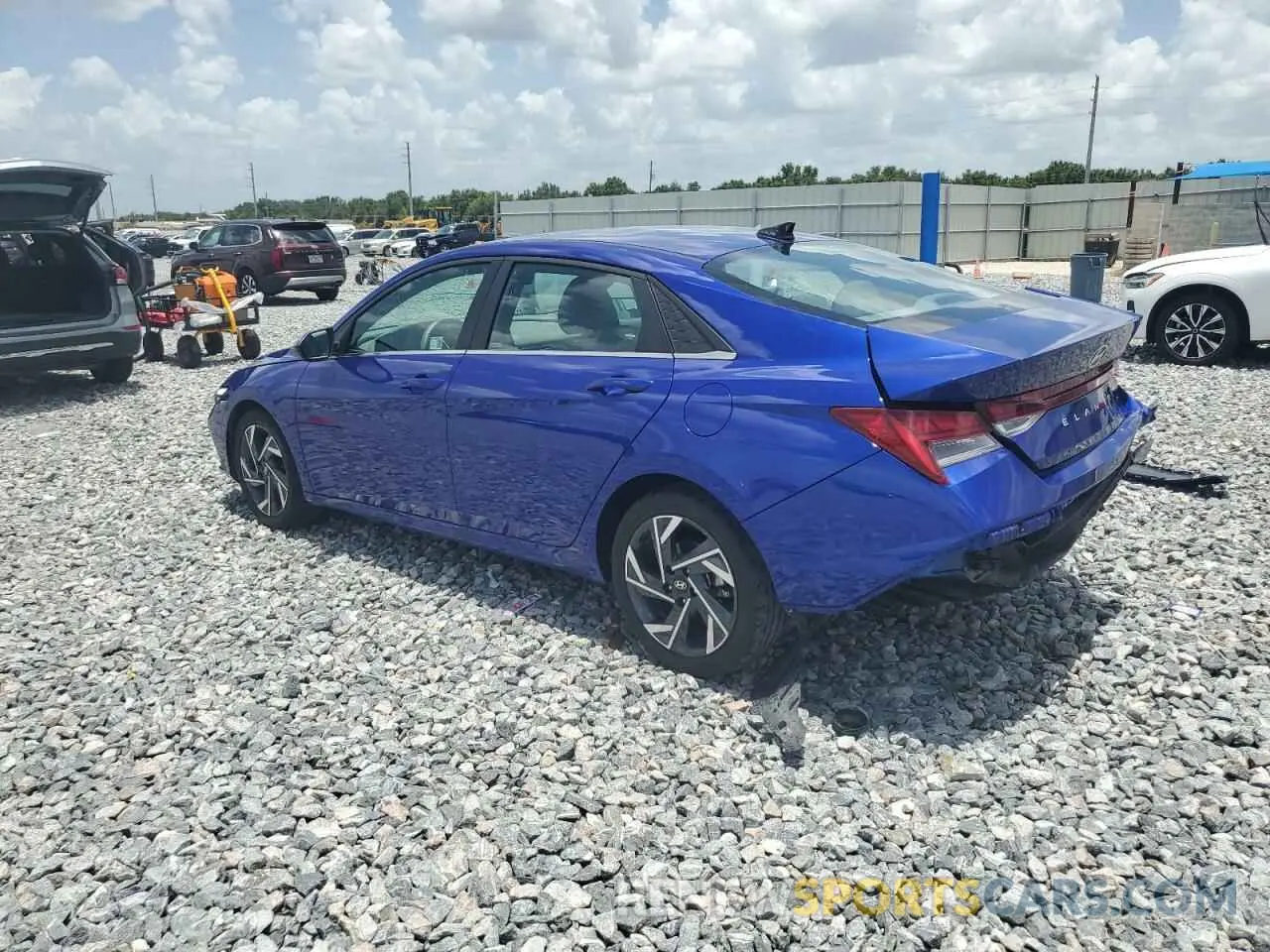 2 Photograph of a damaged car KMHLS4DG7SU880563 HYUNDAI ELANTRA 2025