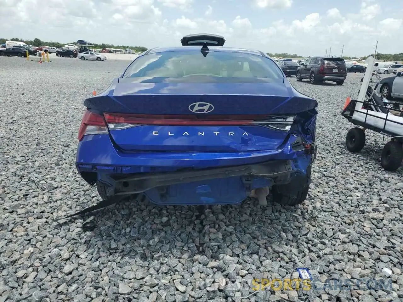 6 Photograph of a damaged car KMHLS4DG7SU880563 HYUNDAI ELANTRA 2025