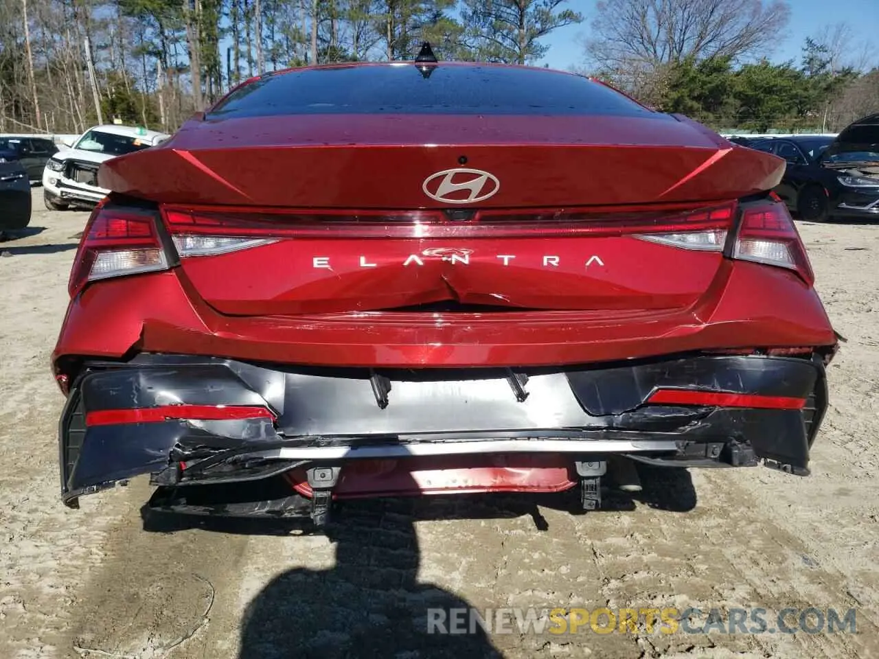 6 Photograph of a damaged car KMHLS4DG7SU909950 HYUNDAI ELANTRA 2025