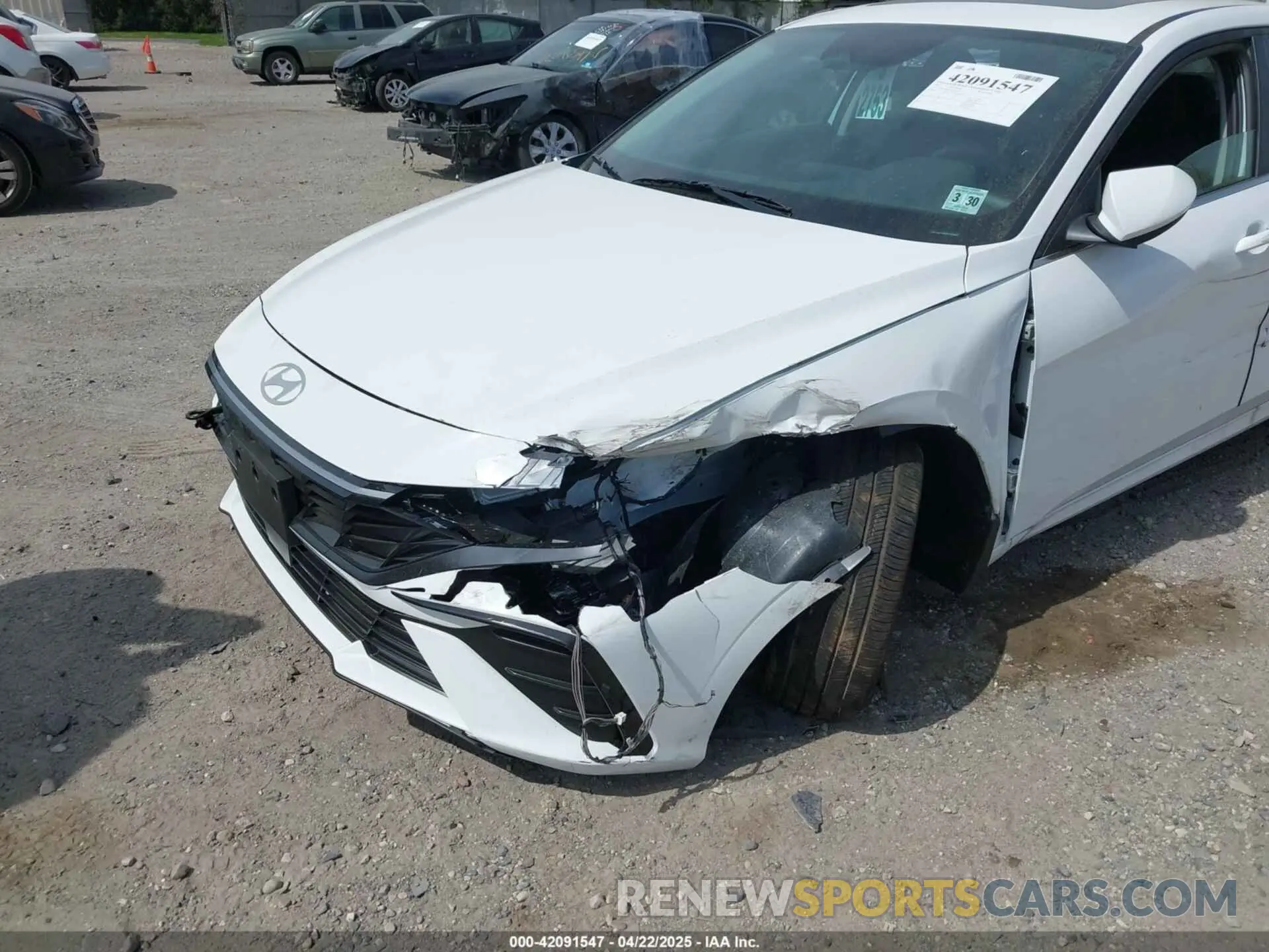 6 Photograph of a damaged car KMHLS4DG7SU913965 HYUNDAI ELANTRA 2025