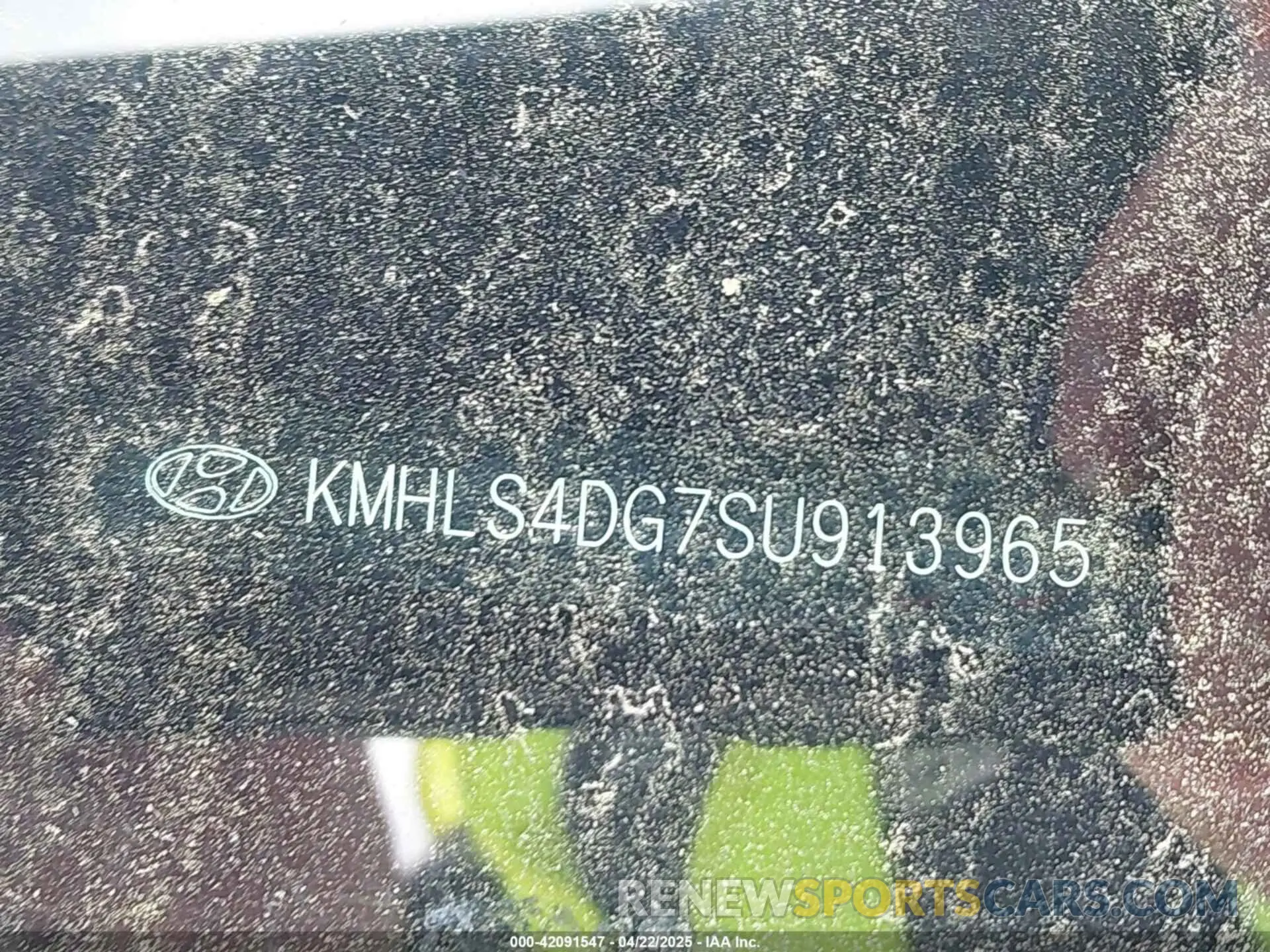 9 Photograph of a damaged car KMHLS4DG7SU913965 HYUNDAI ELANTRA 2025