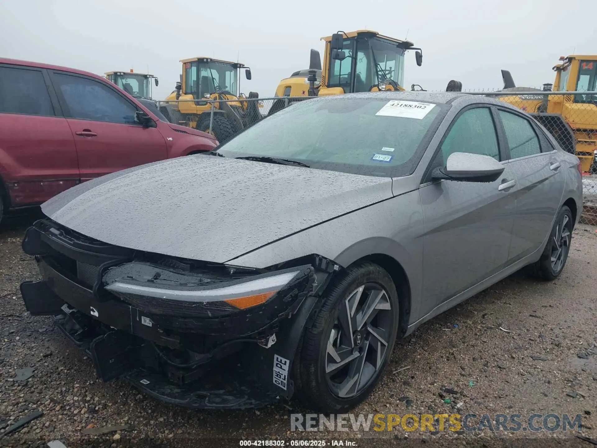 2 Photograph of a damaged car KMHLS4DG7SU952152 HYUNDAI ELANTRA 2025