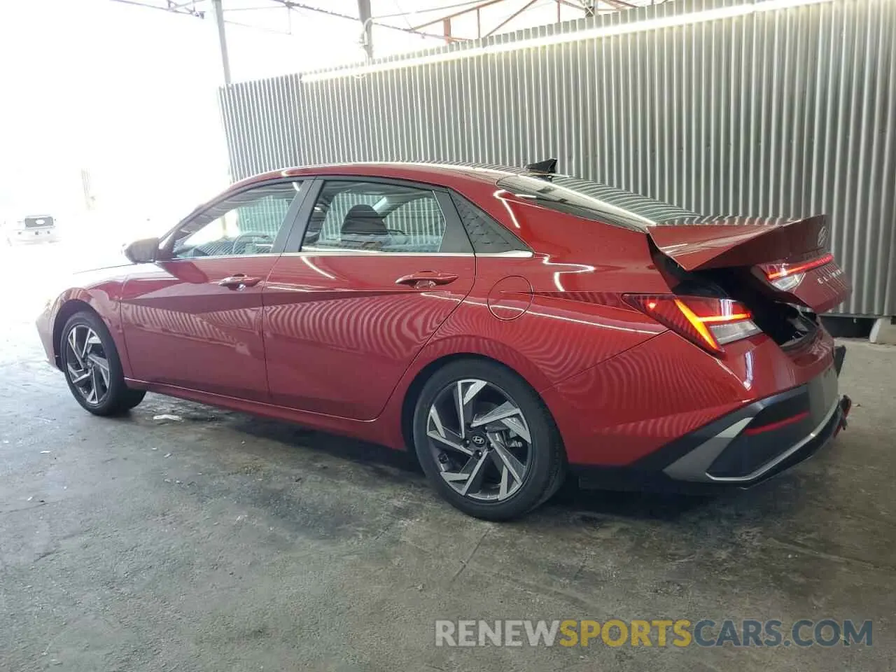 2 Photograph of a damaged car KMHLS4DG8SU905048 HYUNDAI ELANTRA 2025