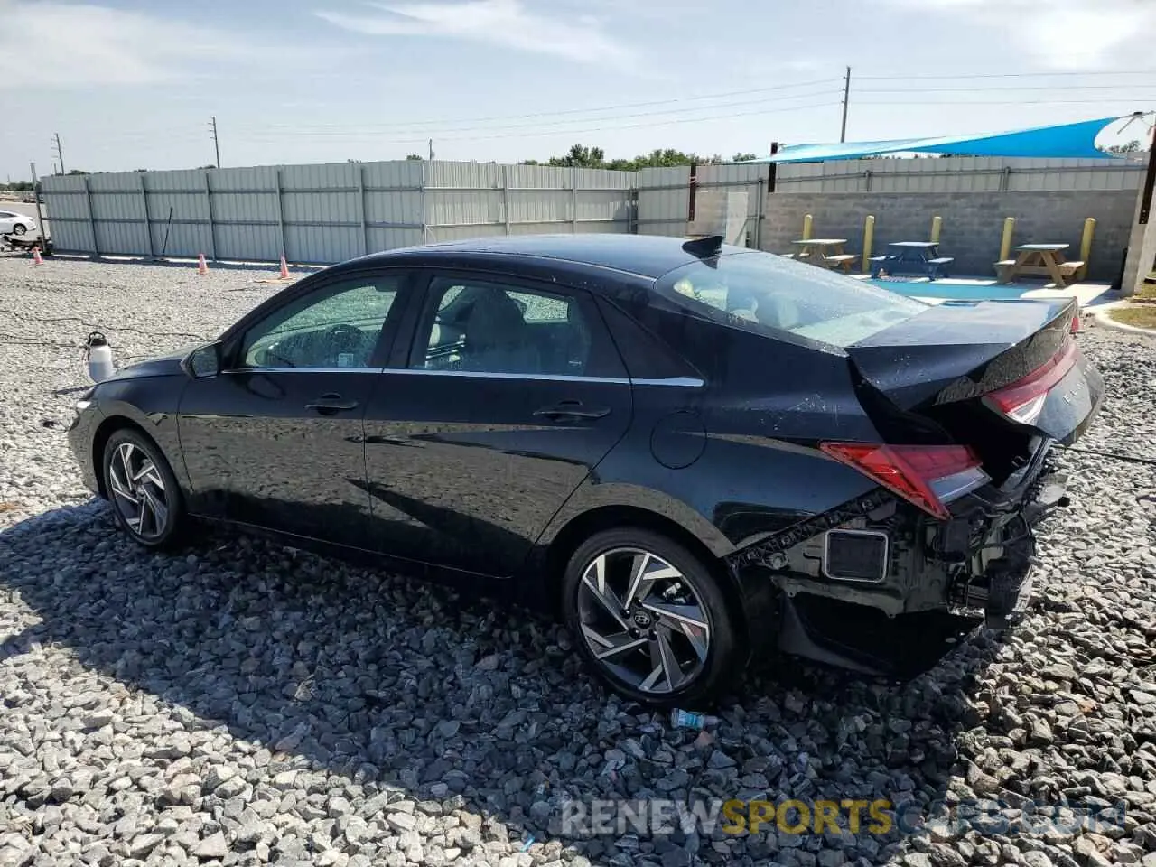2 Photograph of a damaged car KMHLS4DG8SU933531 HYUNDAI ELANTRA 2025