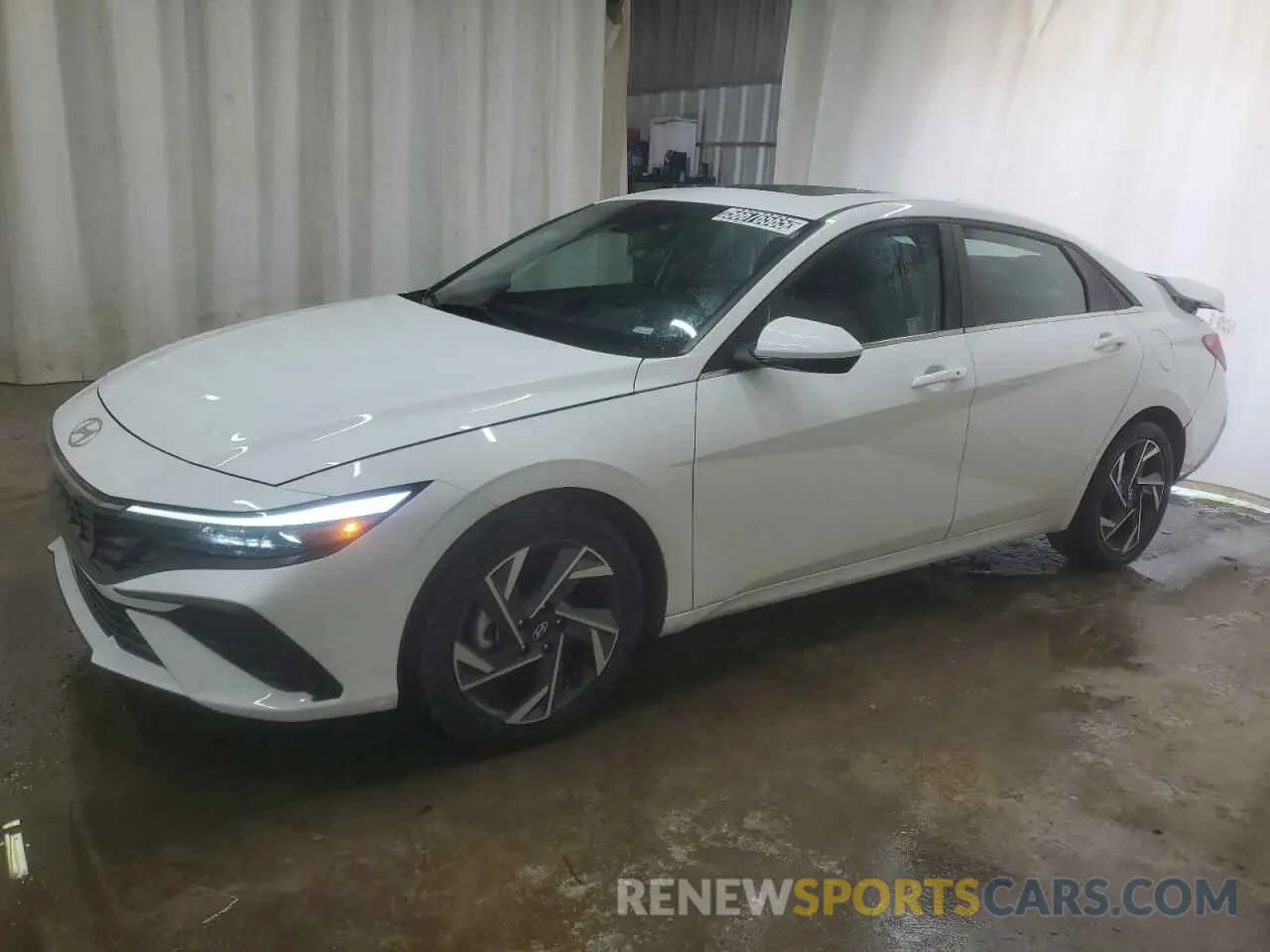 1 Photograph of a damaged car KMHLS4DG8SU946702 HYUNDAI ELANTRA 2025