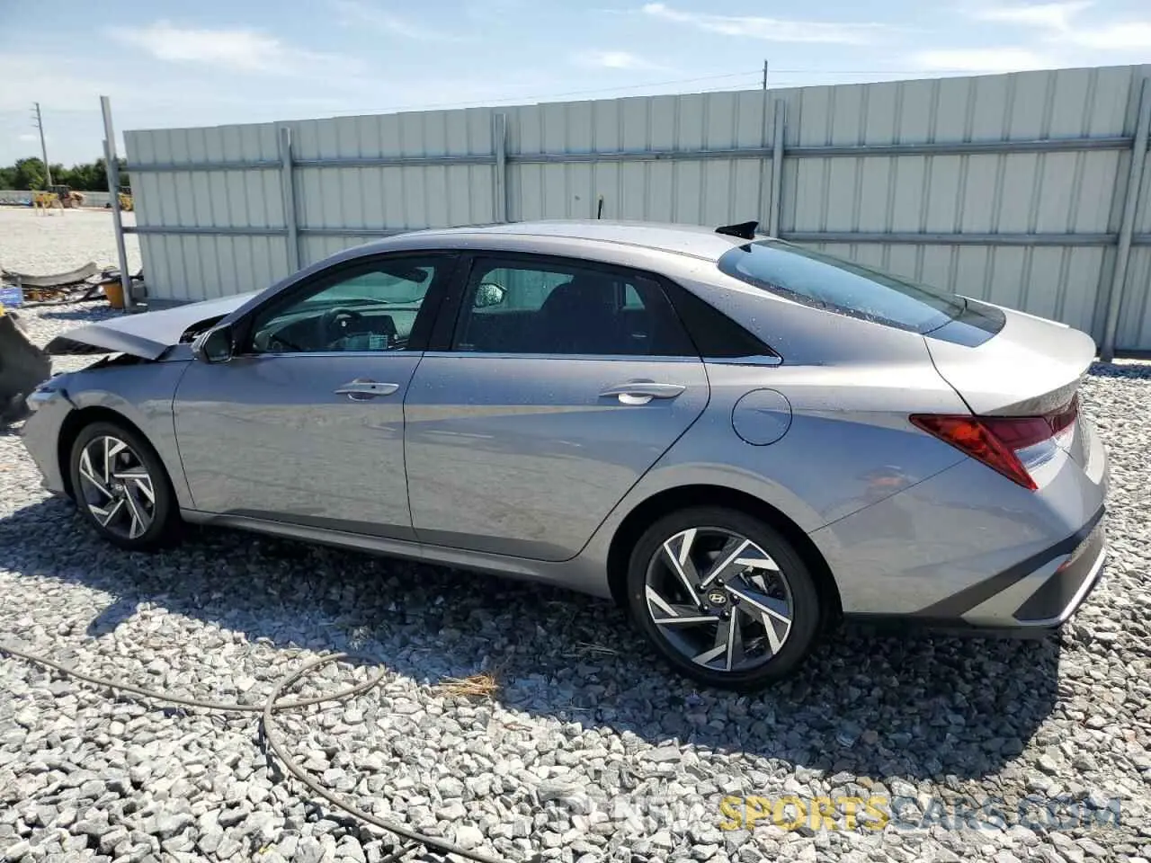2 Photograph of a damaged car KMHLS4DG9SU943131 HYUNDAI ELANTRA 2025