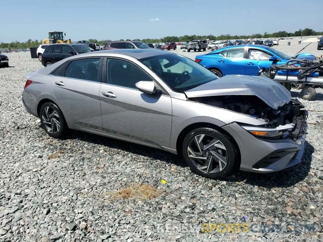 4 Photograph of a damaged car KMHLS4DG9SU943131 HYUNDAI ELANTRA 2025