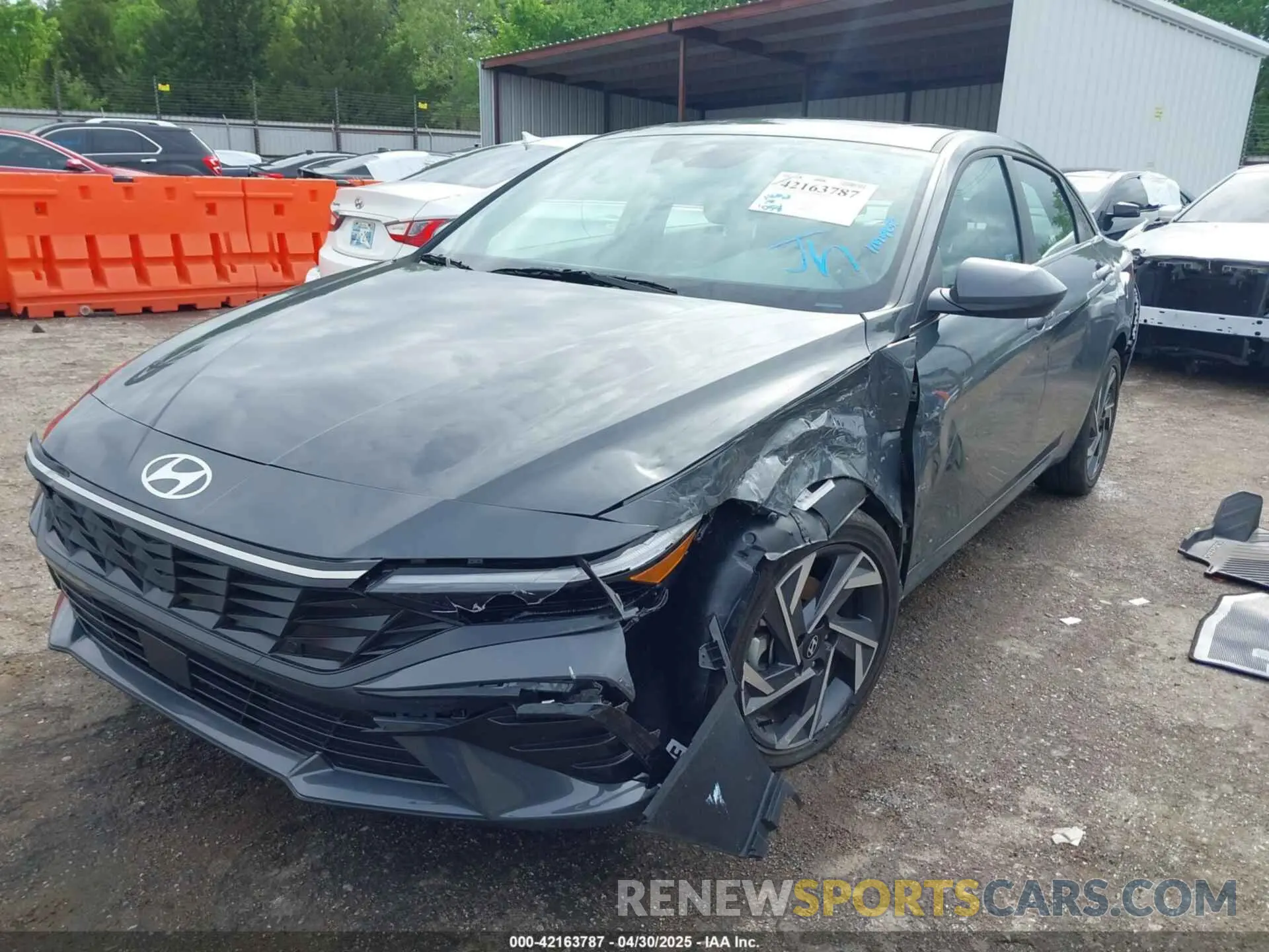 6 Photograph of a damaged car KMHLS4DG9SU952329 HYUNDAI ELANTRA 2025