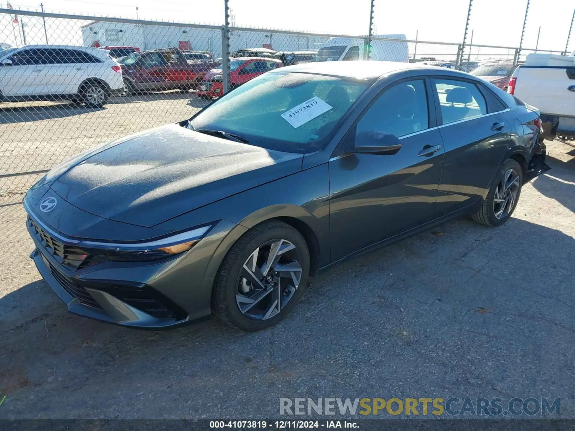 2 Photograph of a damaged car KMHLS4DGXSU861568 HYUNDAI ELANTRA 2025