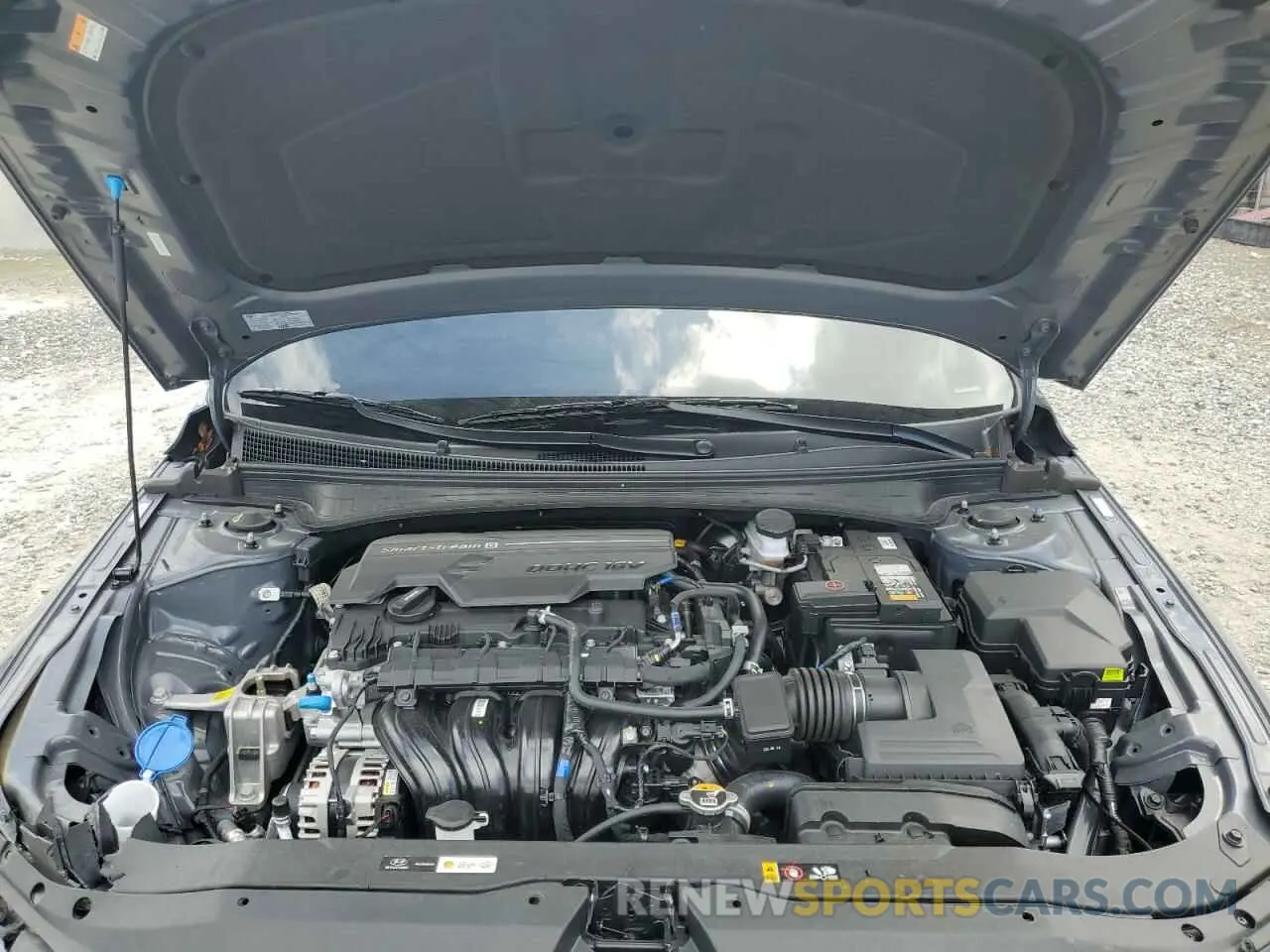 12 Photograph of a damaged car KMHLS4DGXSU877155 HYUNDAI ELANTRA 2025
