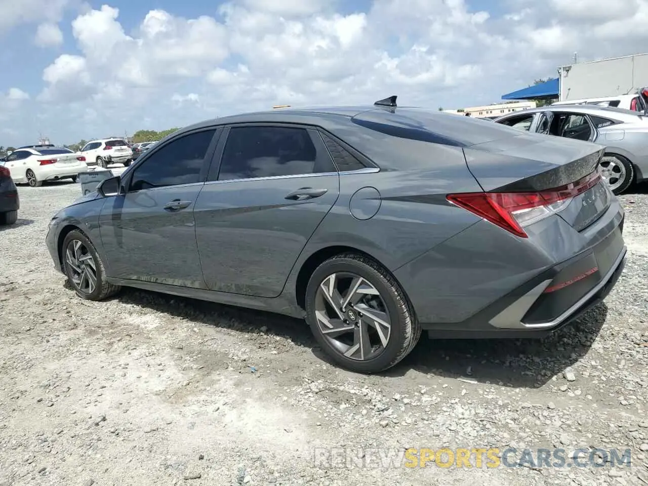 2 Photograph of a damaged car KMHLS4DGXSU877155 HYUNDAI ELANTRA 2025