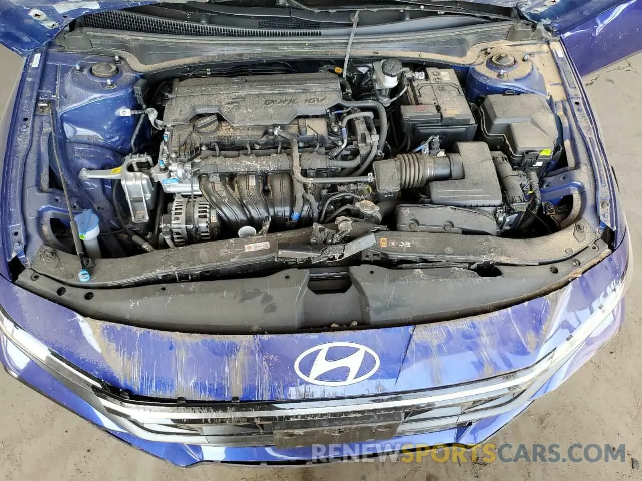 11 Photograph of a damaged car KMHLS4DGXSU890309 HYUNDAI ELANTRA 2025