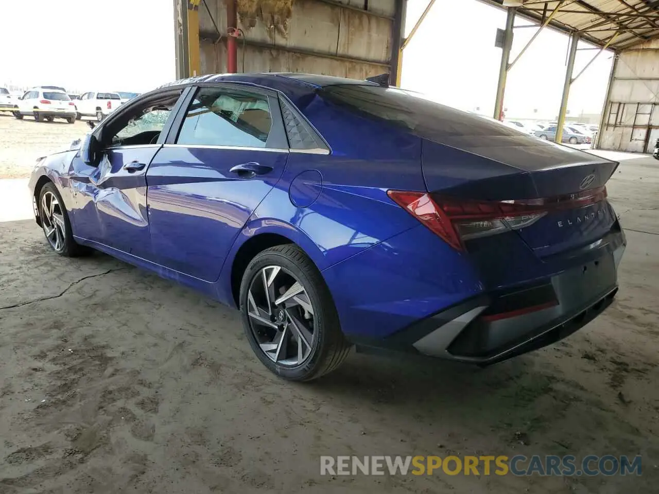 2 Photograph of a damaged car KMHLS4DGXSU890309 HYUNDAI ELANTRA 2025