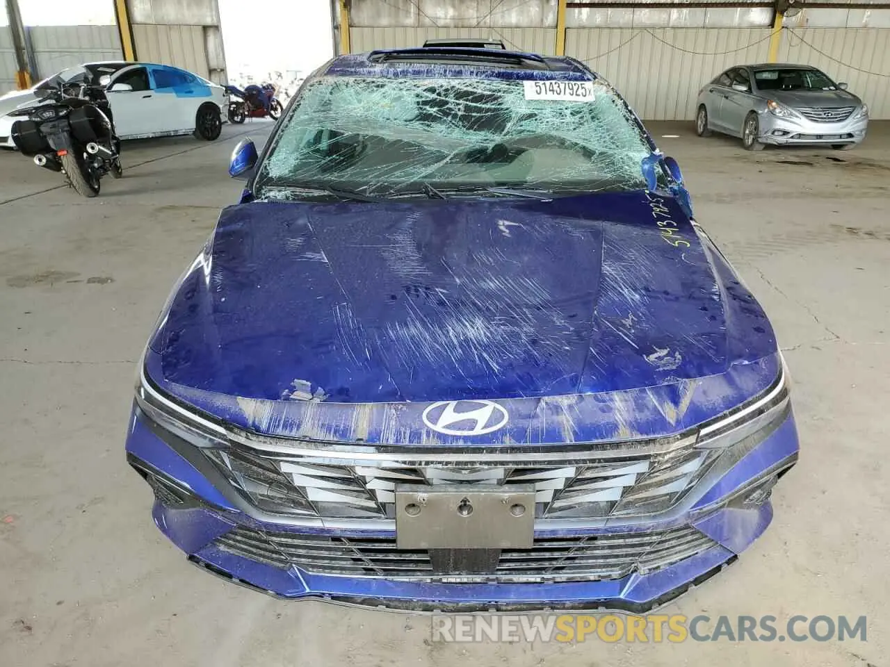 5 Photograph of a damaged car KMHLS4DGXSU890309 HYUNDAI ELANTRA 2025