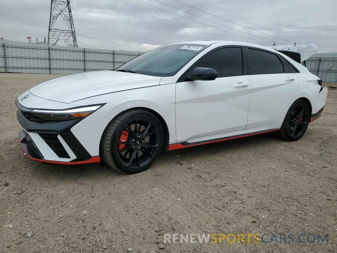 1 Photograph of a damaged car KMHLW4DK1SU025754 HYUNDAI ELANTRA 2025