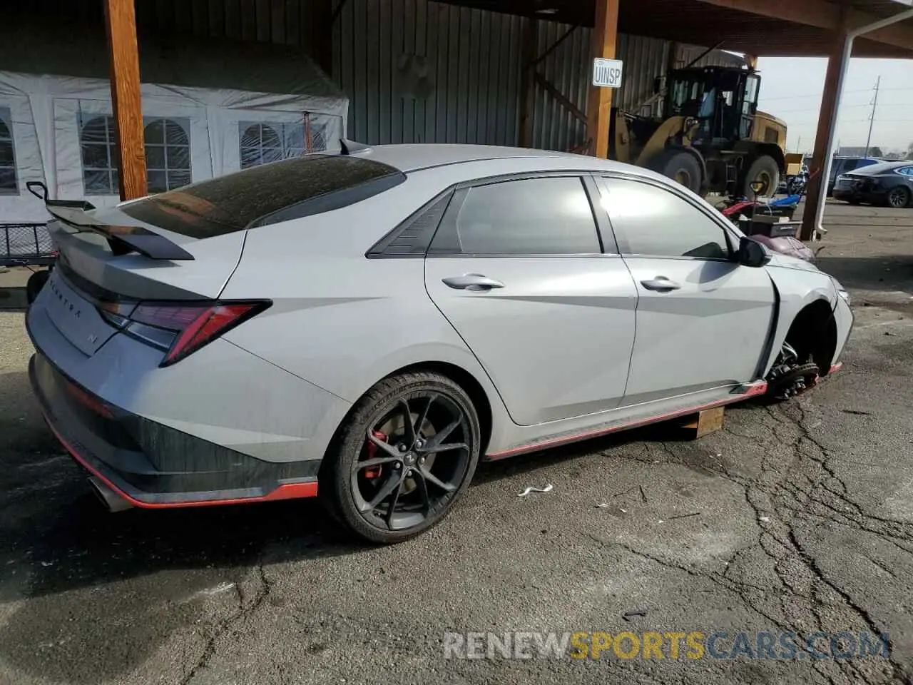 3 Photograph of a damaged car KMHLW4DK6SU023174 HYUNDAI ELANTRA 2025