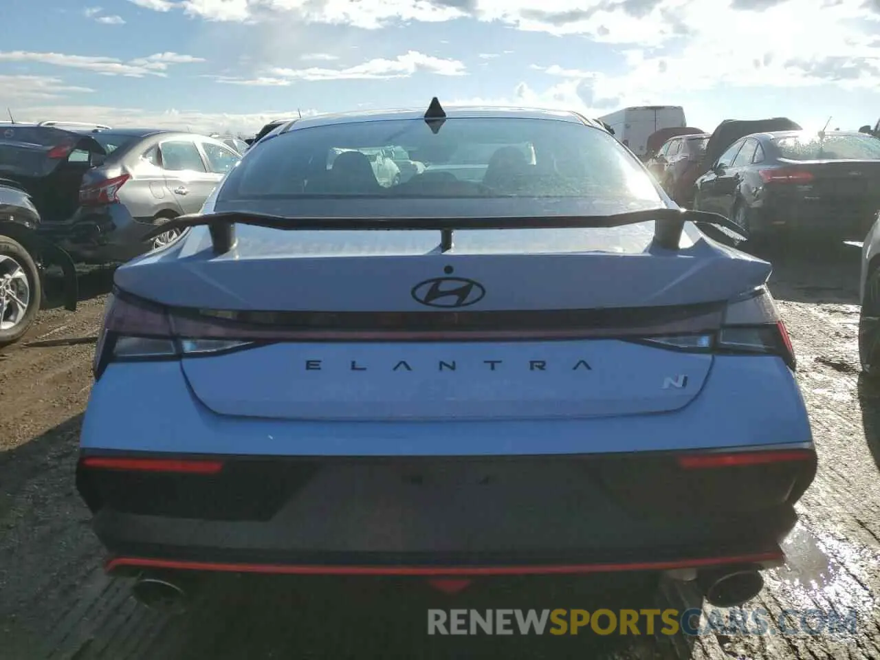 6 Photograph of a damaged car KMHLW4DK8SU024018 HYUNDAI ELANTRA 2025