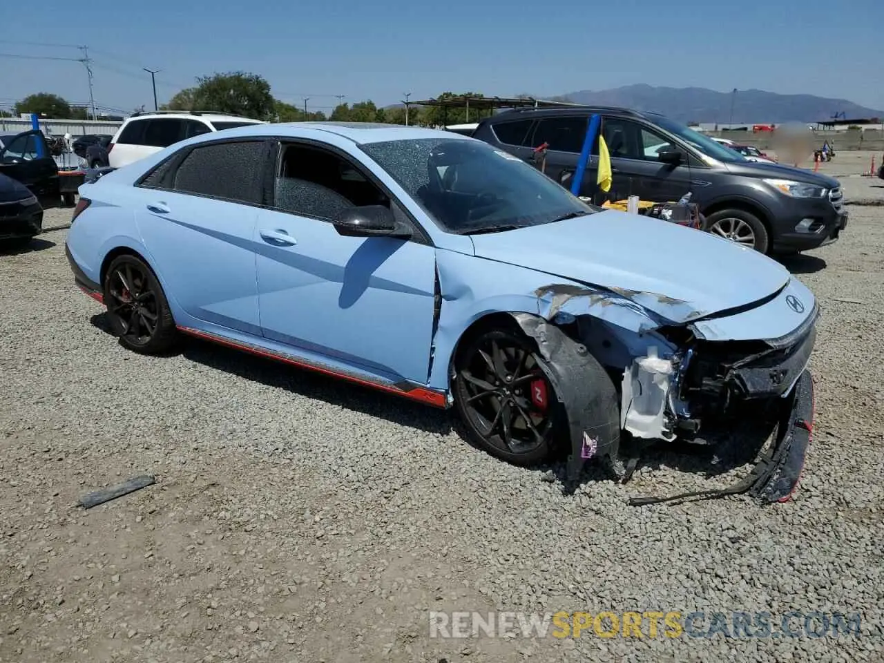 4 Photograph of a damaged car KMHLW4DK9SU025856 HYUNDAI ELANTRA 2025