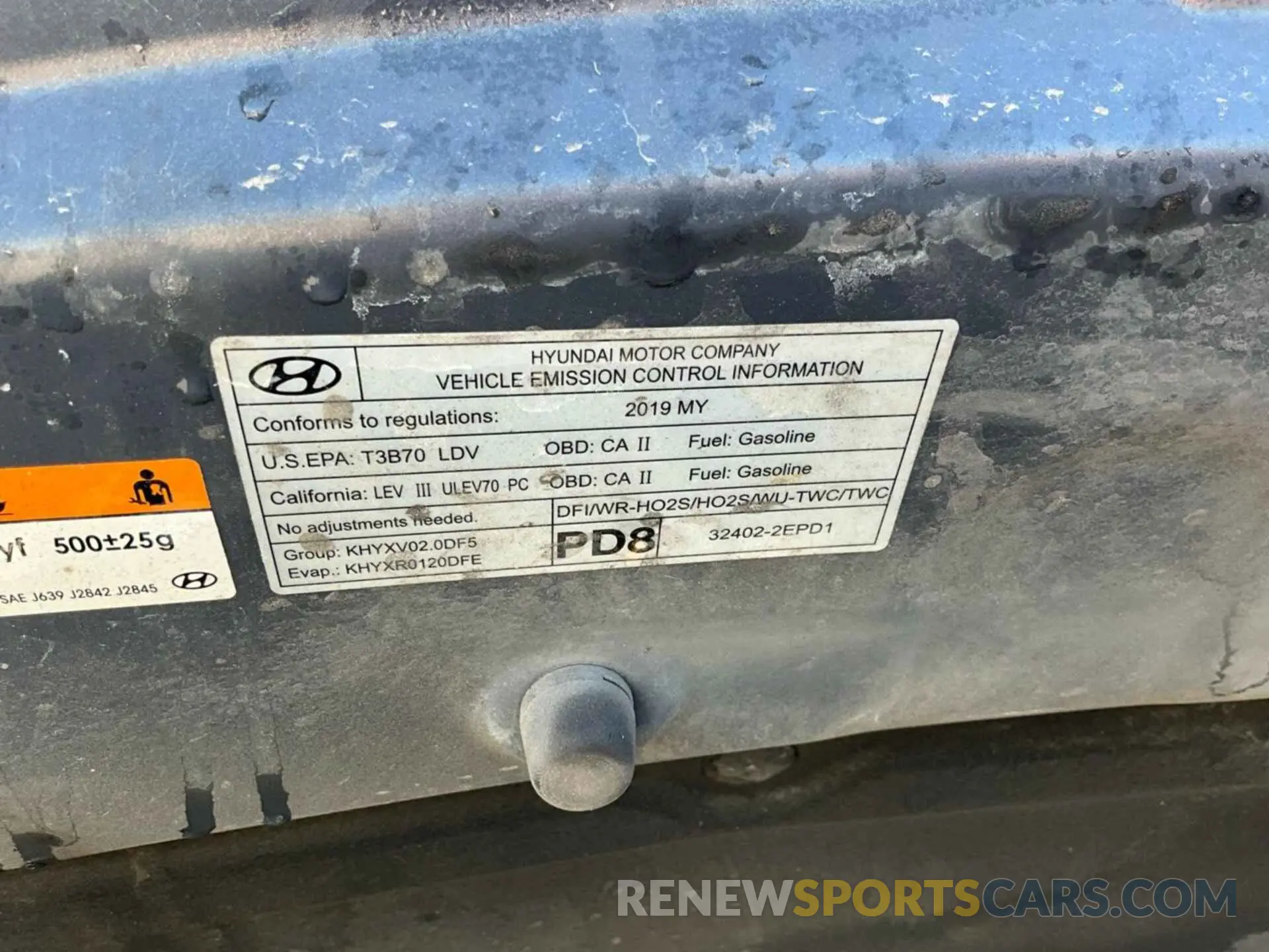 10 Photograph of a damaged car KMHH35LE2KU104138 HYUNDAI ELANTRA GT 2019