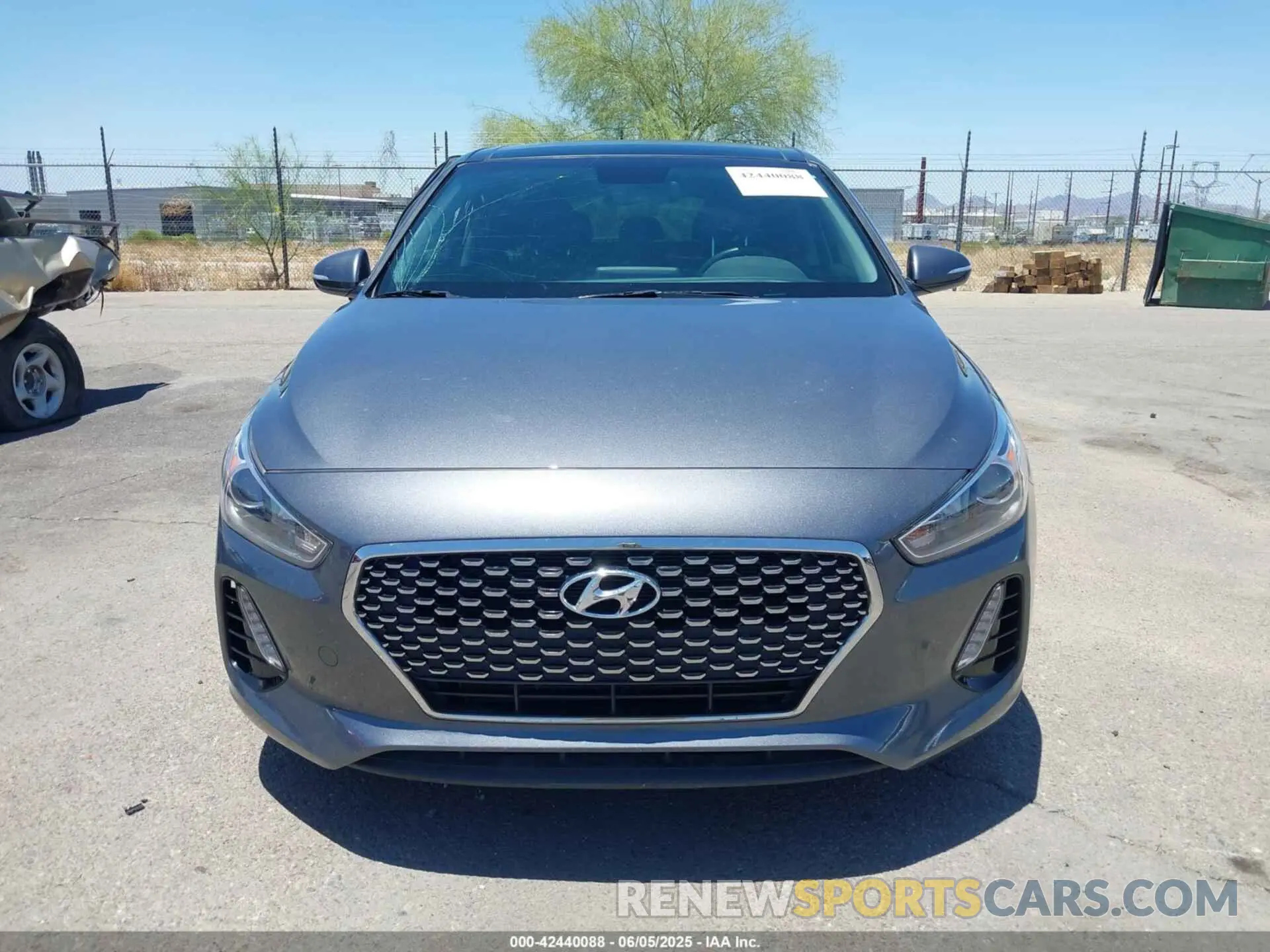 12 Photograph of a damaged car KMHH35LE6KU109519 HYUNDAI ELANTRA GT 2019