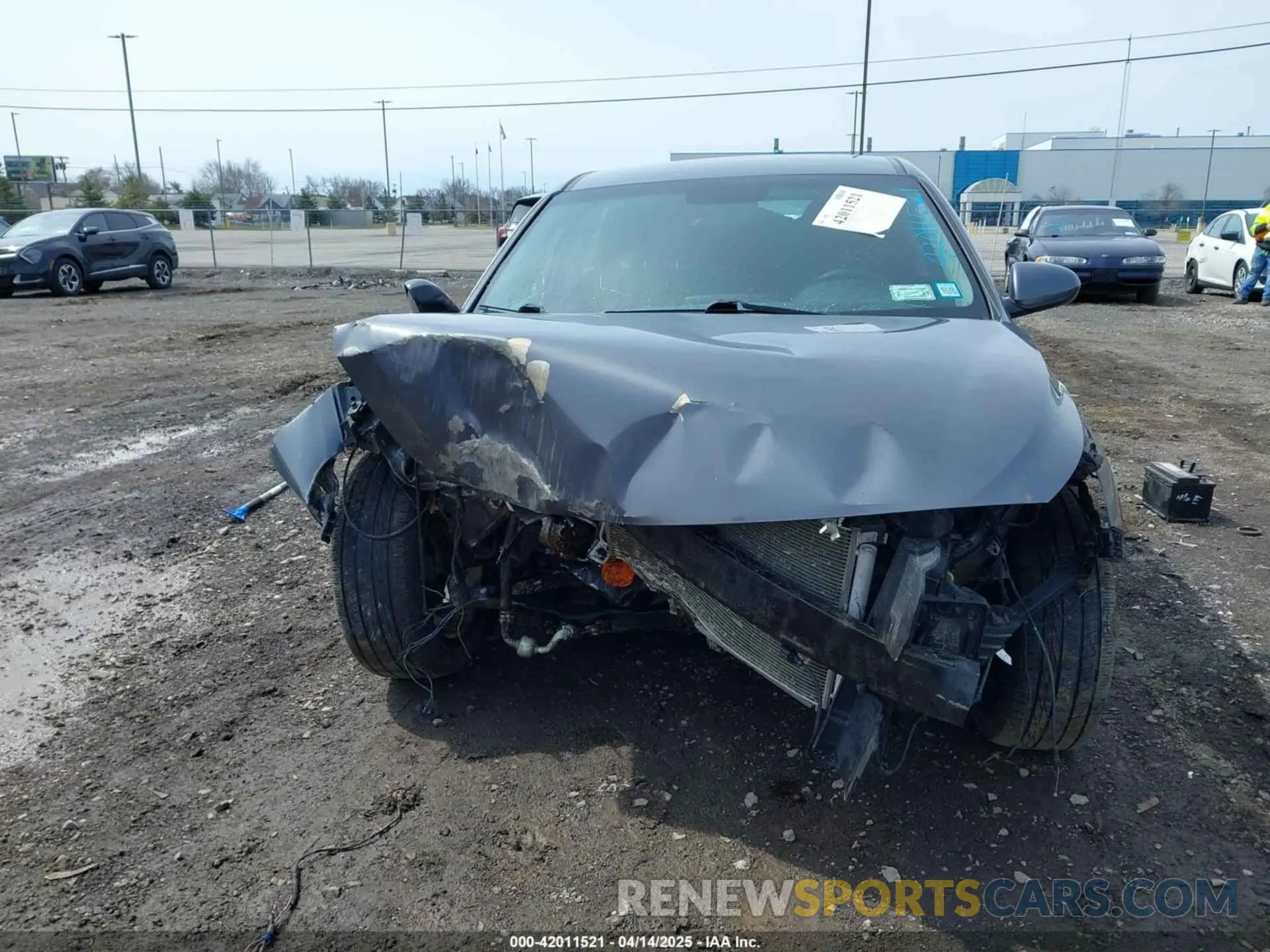 12 Photograph of a damaged car KMHH35LE8KU093503 HYUNDAI ELANTRA GT 2019