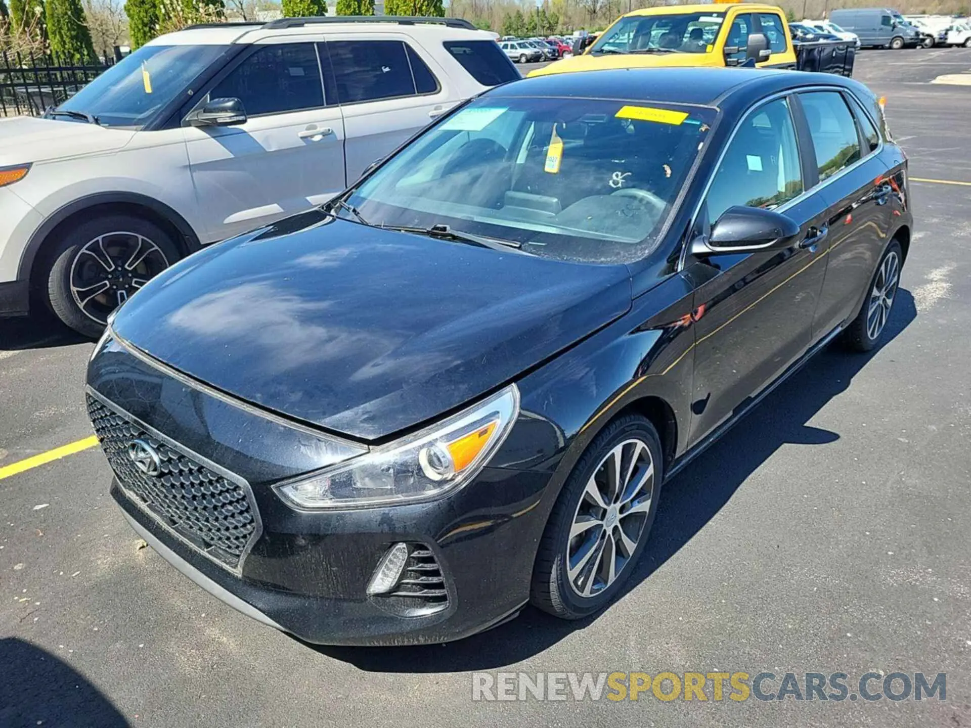 15 Photograph of a damaged car KMHH35LE9KU104055 HYUNDAI ELANTRA GT 2019