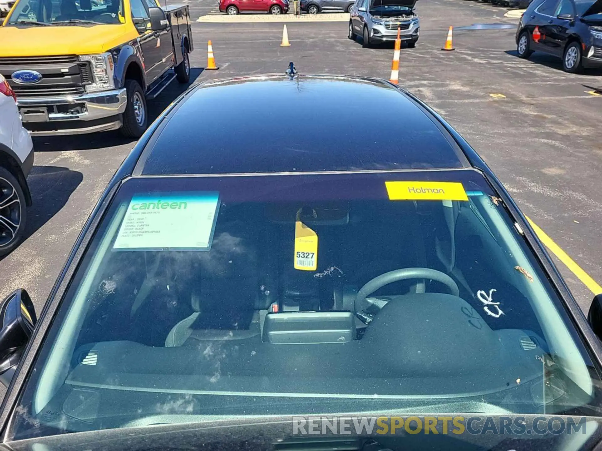 23 Photograph of a damaged car KMHH35LE9KU104055 HYUNDAI ELANTRA GT 2019