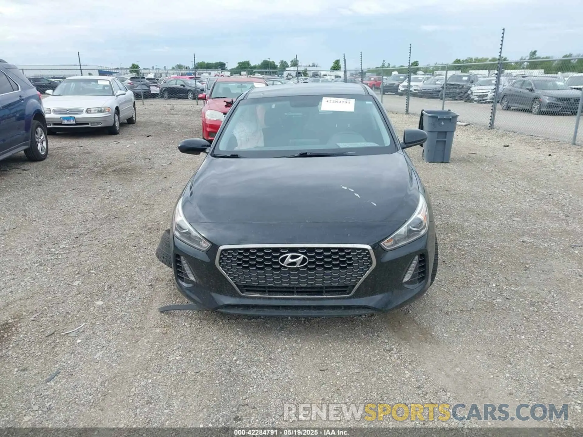 12 Photograph of a damaged car KMHH35LE9KU109353 HYUNDAI ELANTRA GT 2019