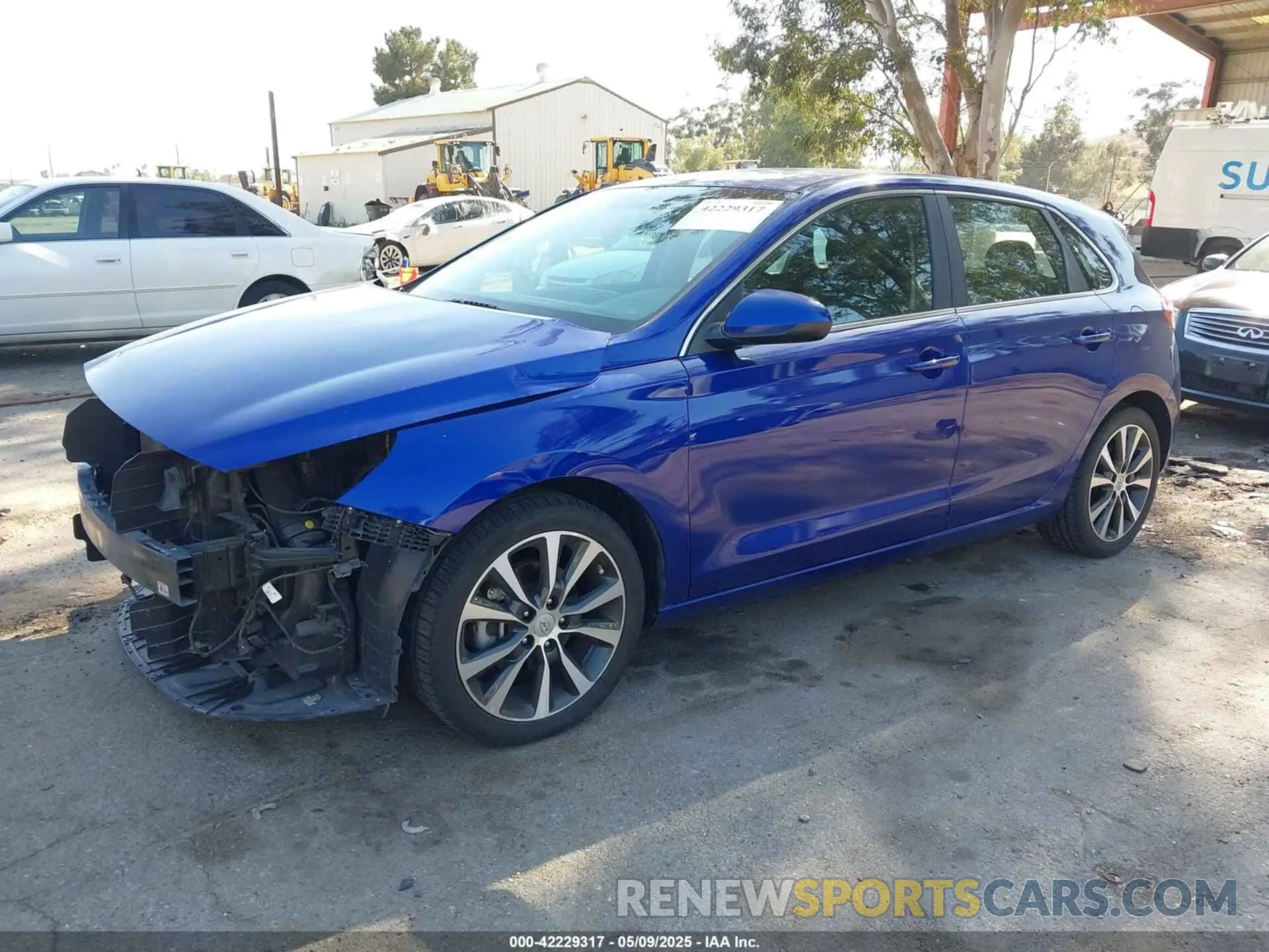 2 Photograph of a damaged car KMHH35LEXKU118532 HYUNDAI ELANTRA GT 2019