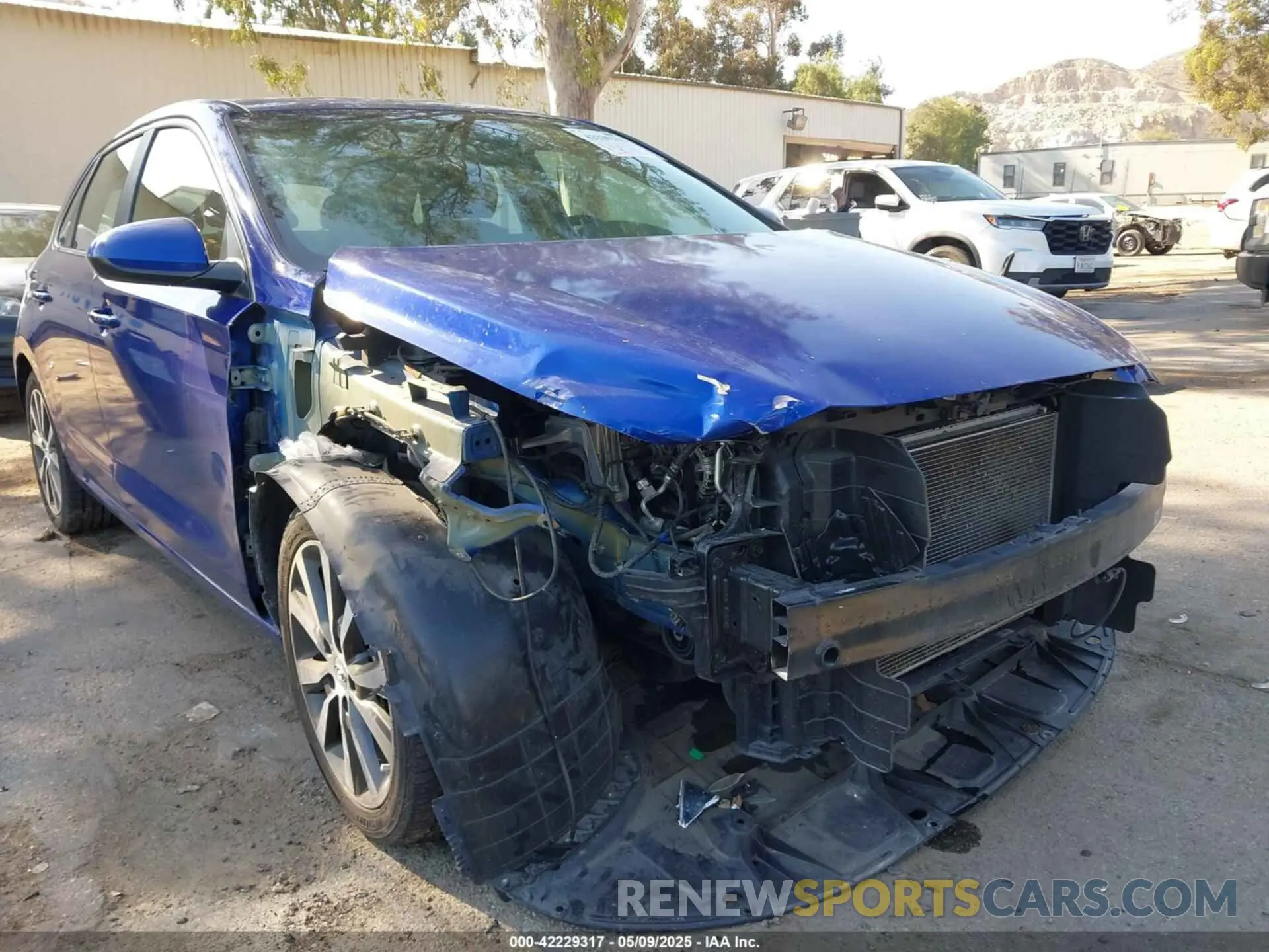 6 Photograph of a damaged car KMHH35LEXKU118532 HYUNDAI ELANTRA GT 2019