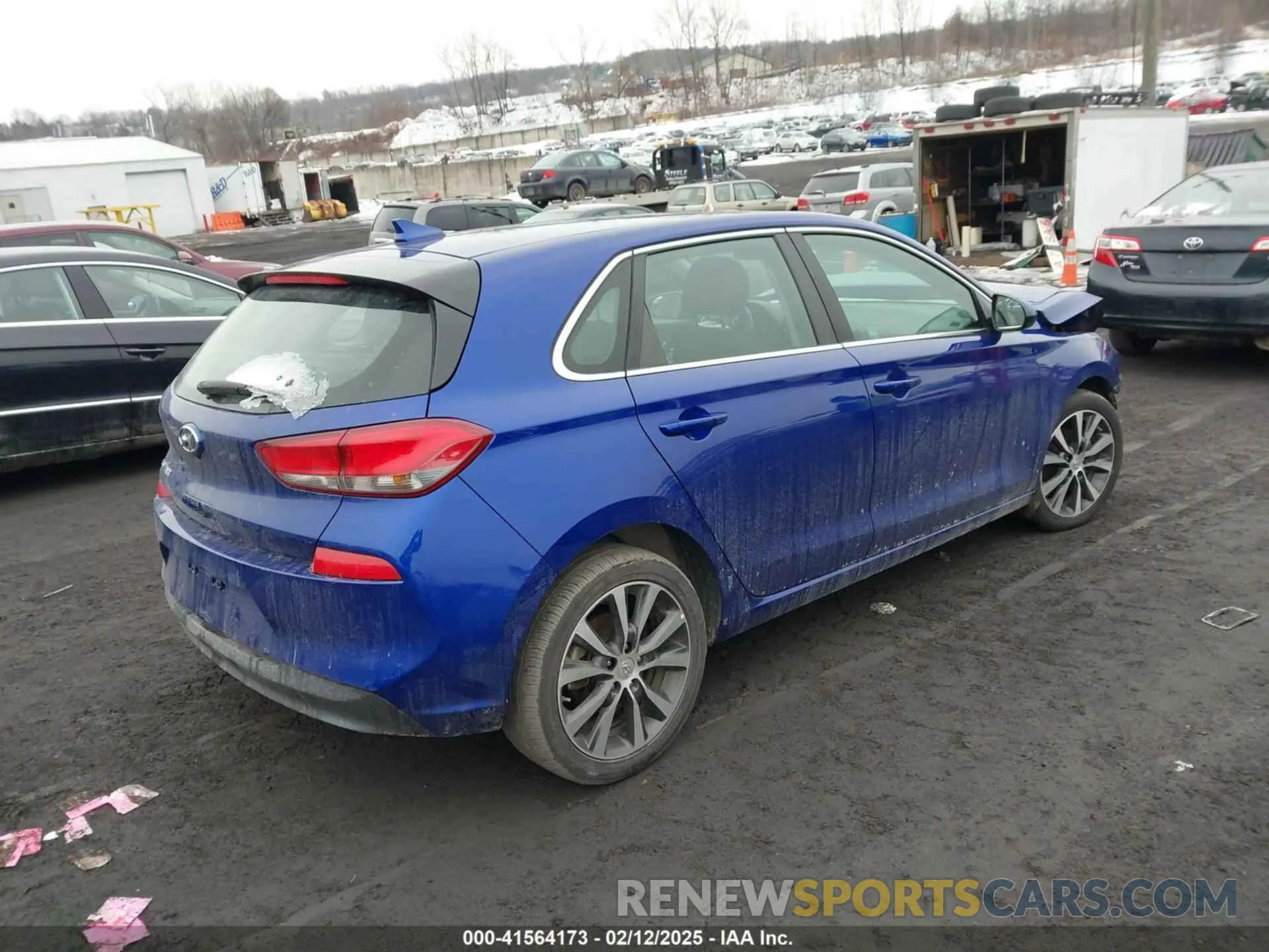 4 Photograph of a damaged car KMHH35LE2LU137626 HYUNDAI ELANTRA GT 2020