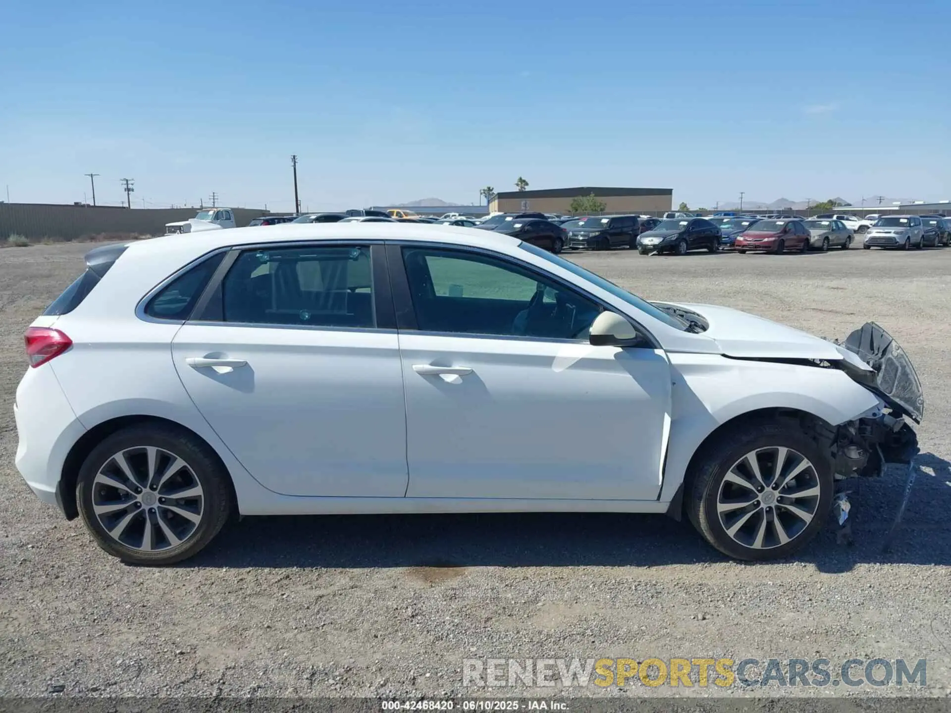 13 Photograph of a damaged car KMHH35LE4LU146134 HYUNDAI ELANTRA GT 2020
