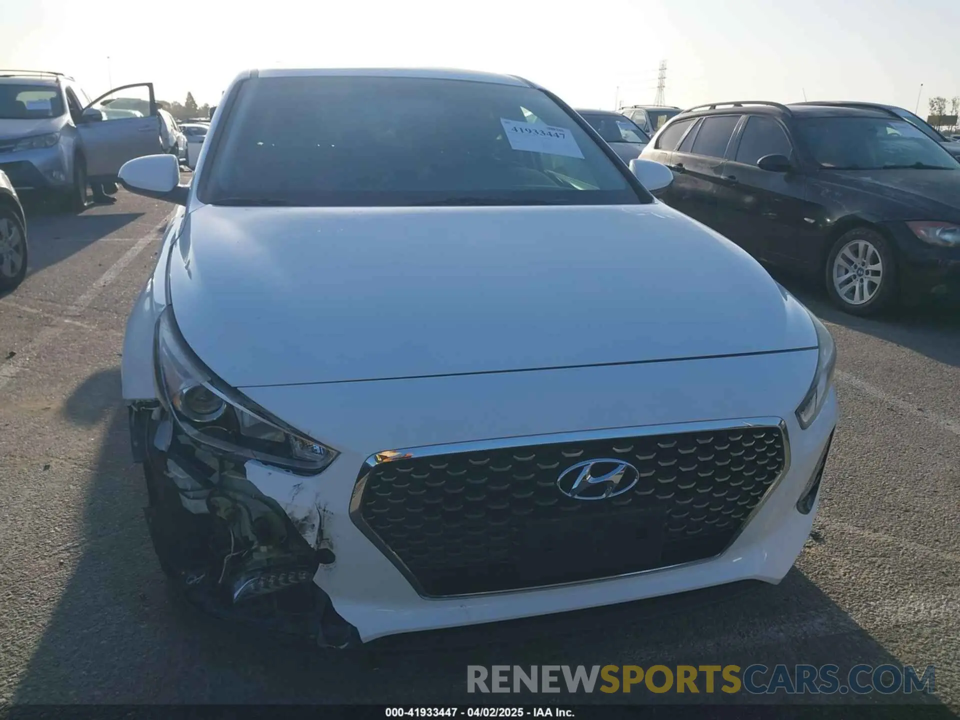 12 Photograph of a damaged car KMHH35LE8LU121513 HYUNDAI ELANTRA GT 2020