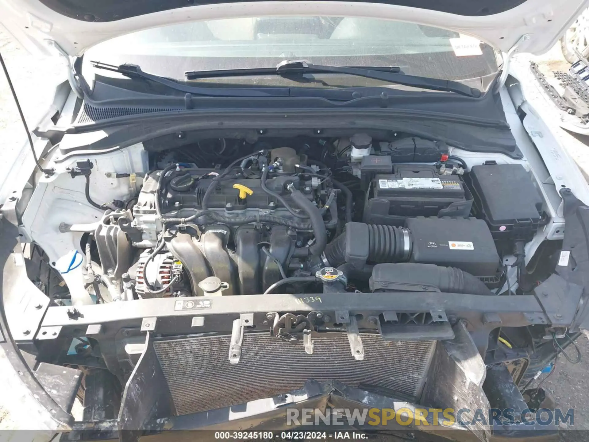 10 Photograph of a damaged car KMHH35LEXLU145974 HYUNDAI ELANTRA GT 2020