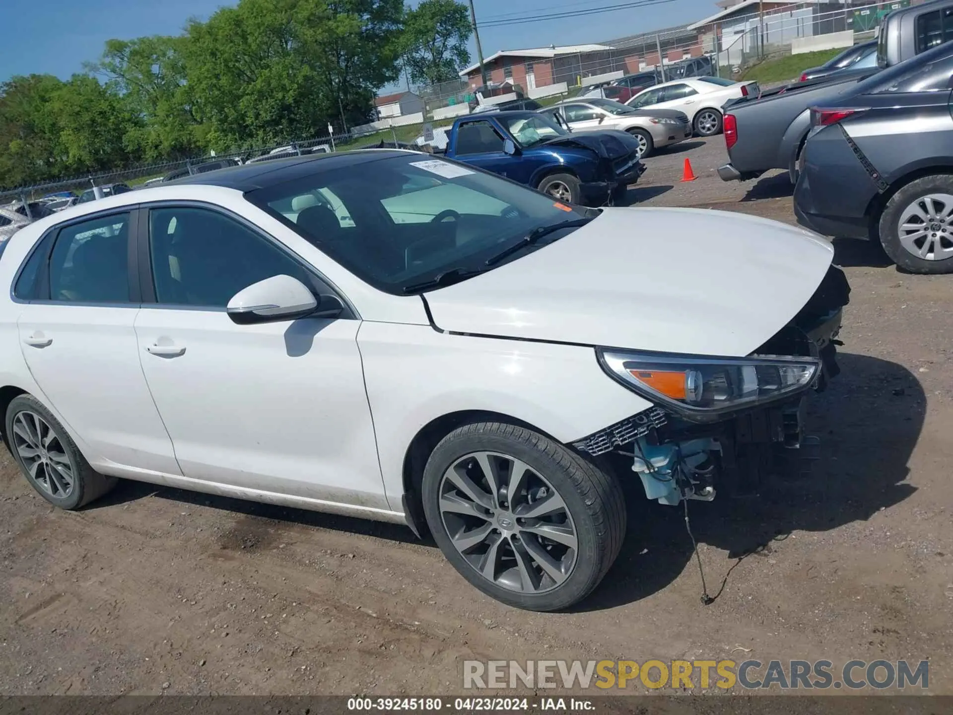14 Photograph of a damaged car KMHH35LEXLU145974 HYUNDAI ELANTRA GT 2020