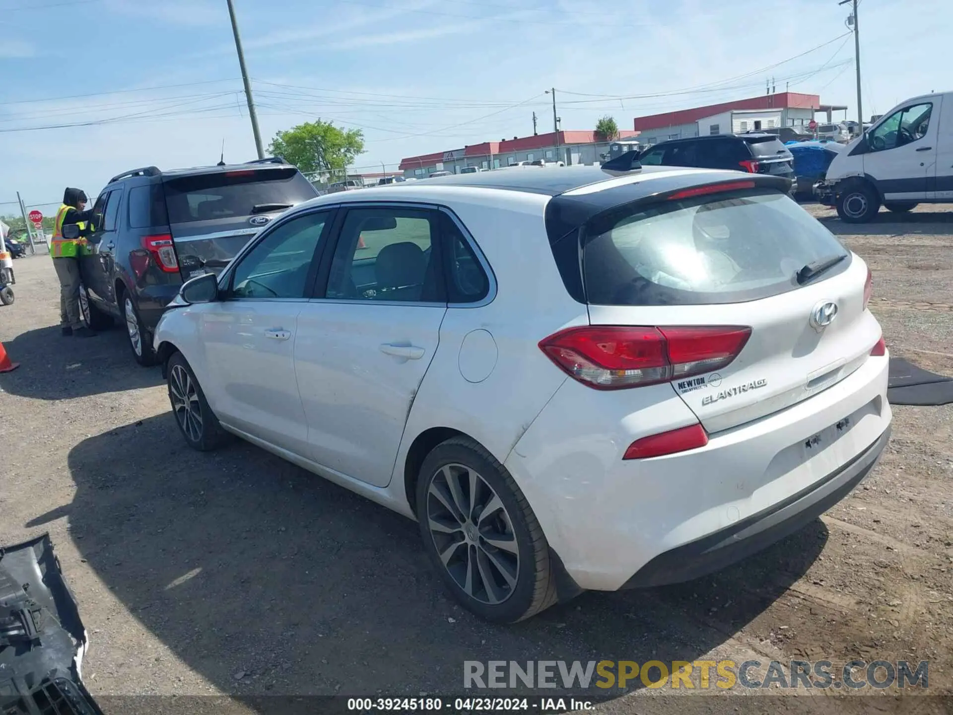 3 Photograph of a damaged car KMHH35LEXLU145974 HYUNDAI ELANTRA GT 2020