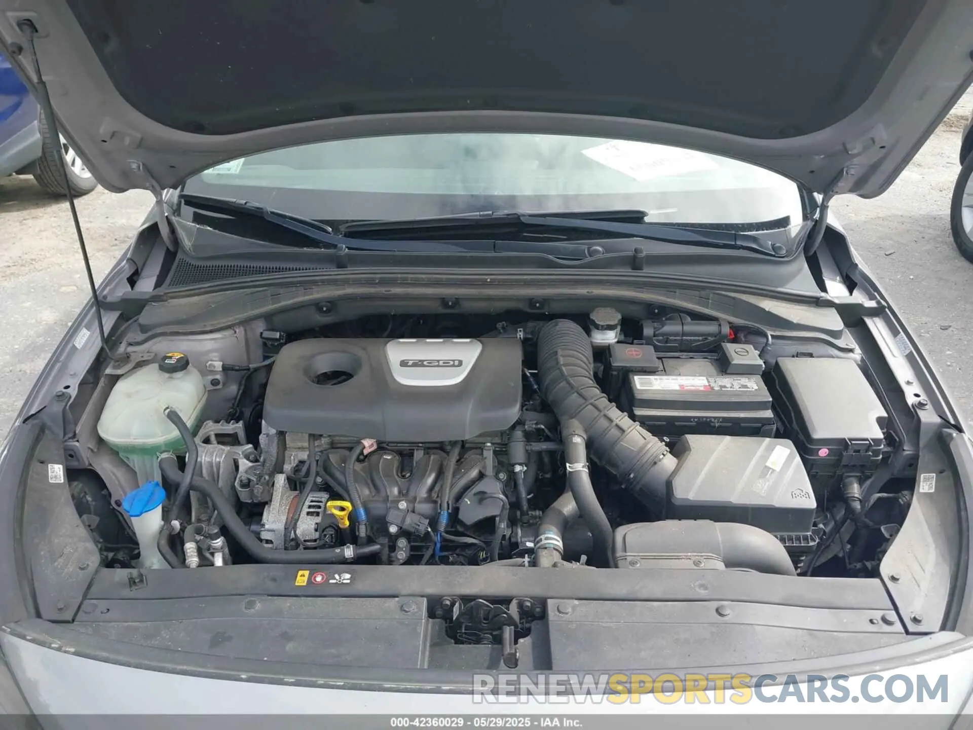 10 Photograph of a damaged car KMHH55LC0LU127377 HYUNDAI ELANTRA GT 2020