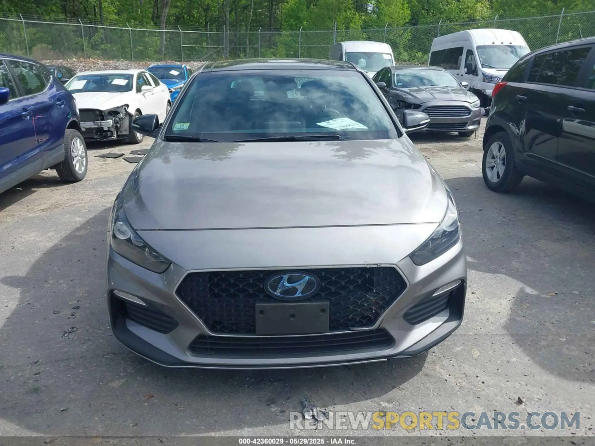 12 Photograph of a damaged car KMHH55LC0LU127377 HYUNDAI ELANTRA GT 2020