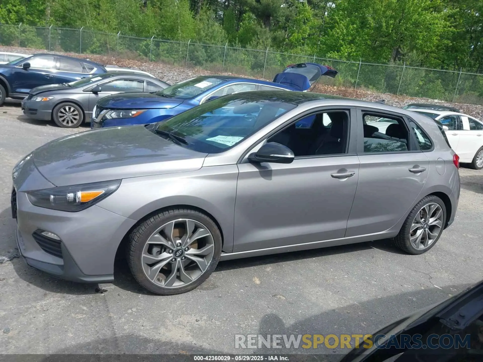 14 Photograph of a damaged car KMHH55LC0LU127377 HYUNDAI ELANTRA GT 2020
